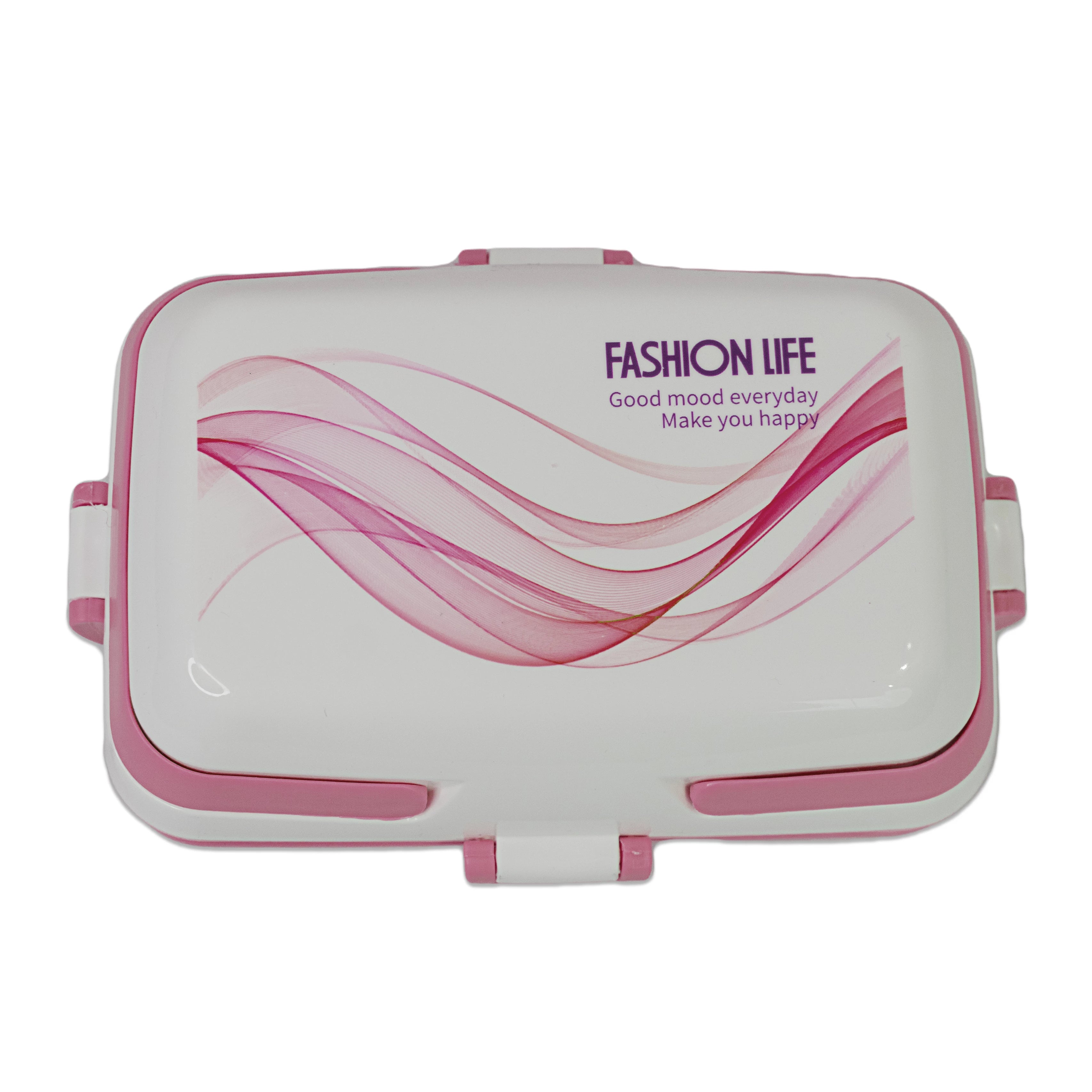 Fashion Life Lunch Box with Compartments & Spoon