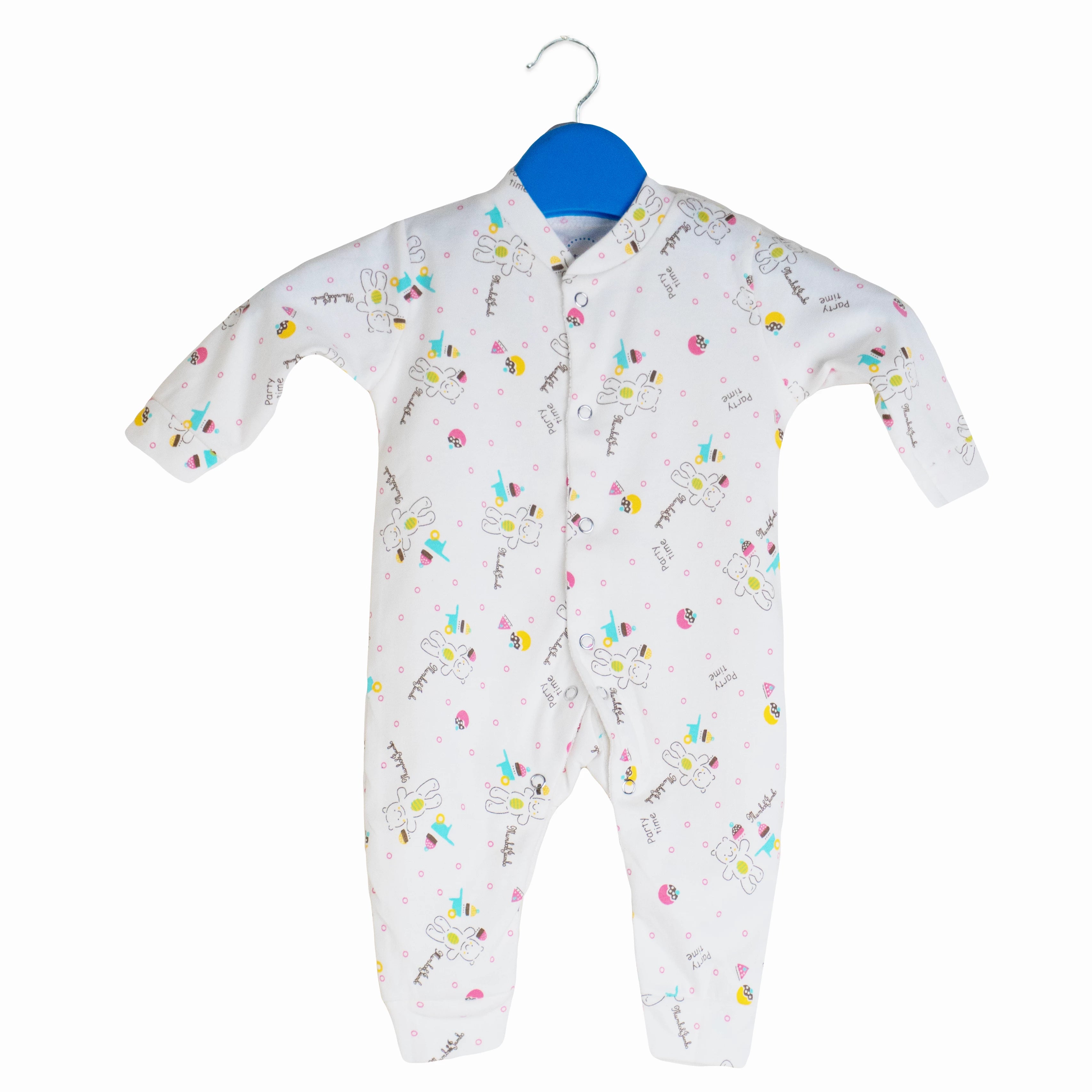 Juniors Pack of 3 Sleep Suits - (1 Year to 2 Year)