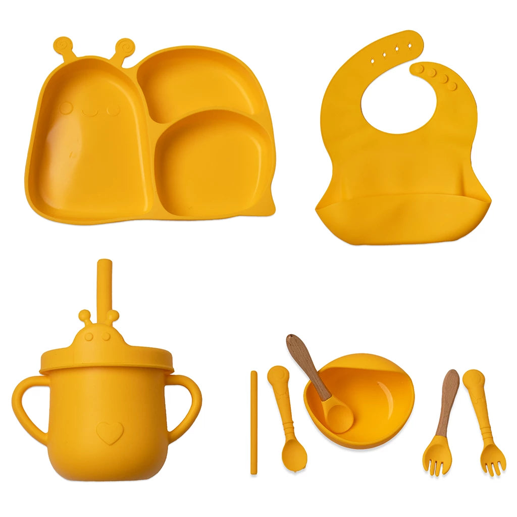 Silicone Cutlery Set – Safe and Durable for Kids