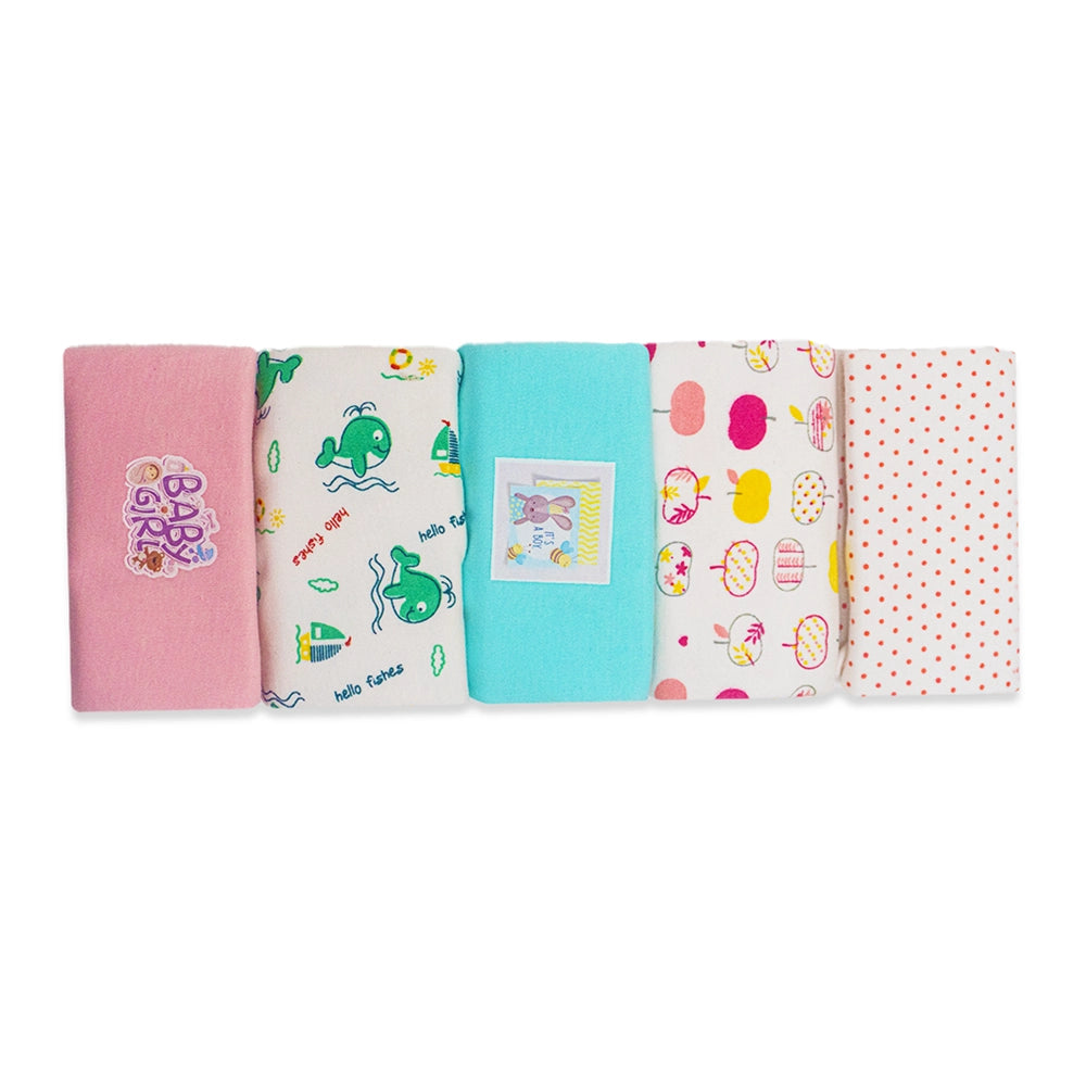 Tiny Toons Baby Body Suits Pack of 5 Half Sleeve