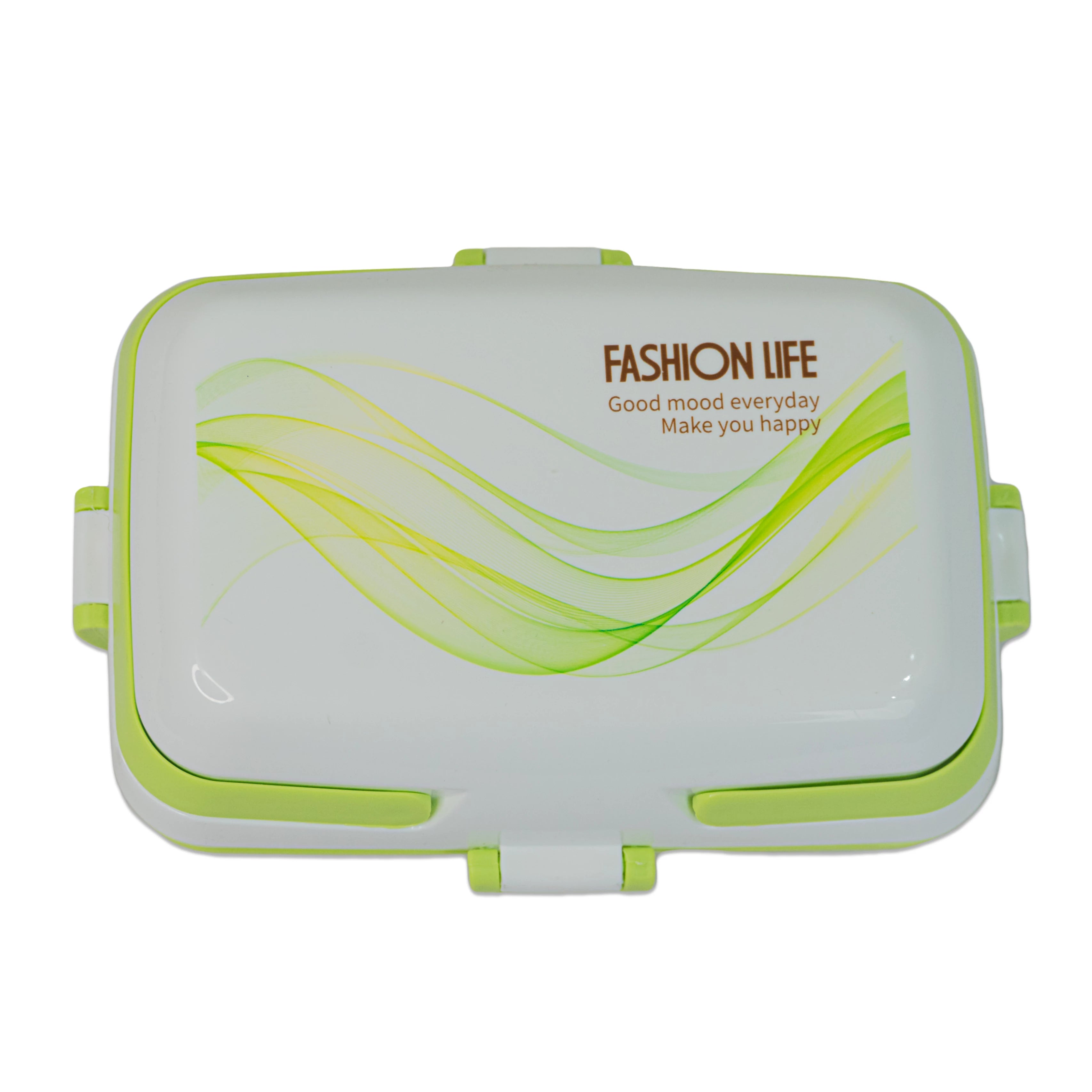 Fashion Life Lunch Box with Compartments & Spoon