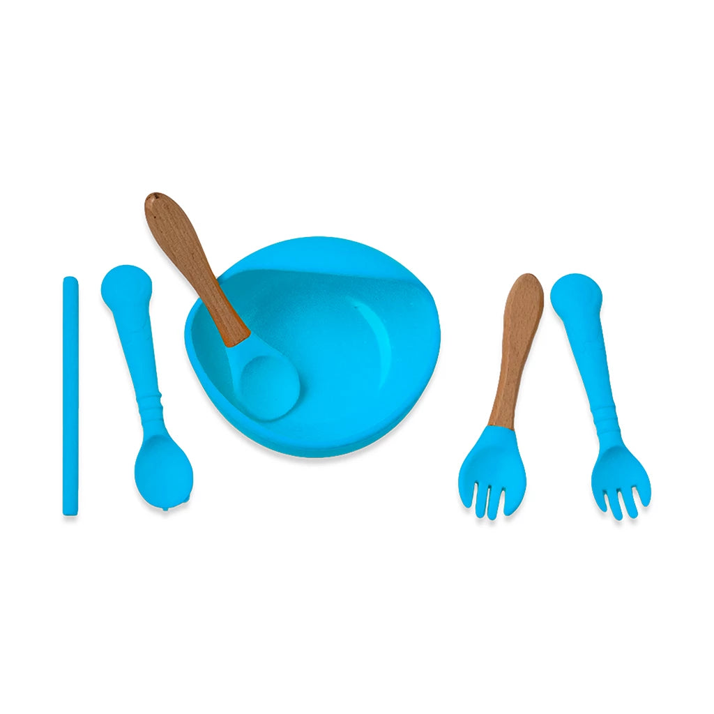 Silicone Cutlery Set – Safe and Durable for Kids