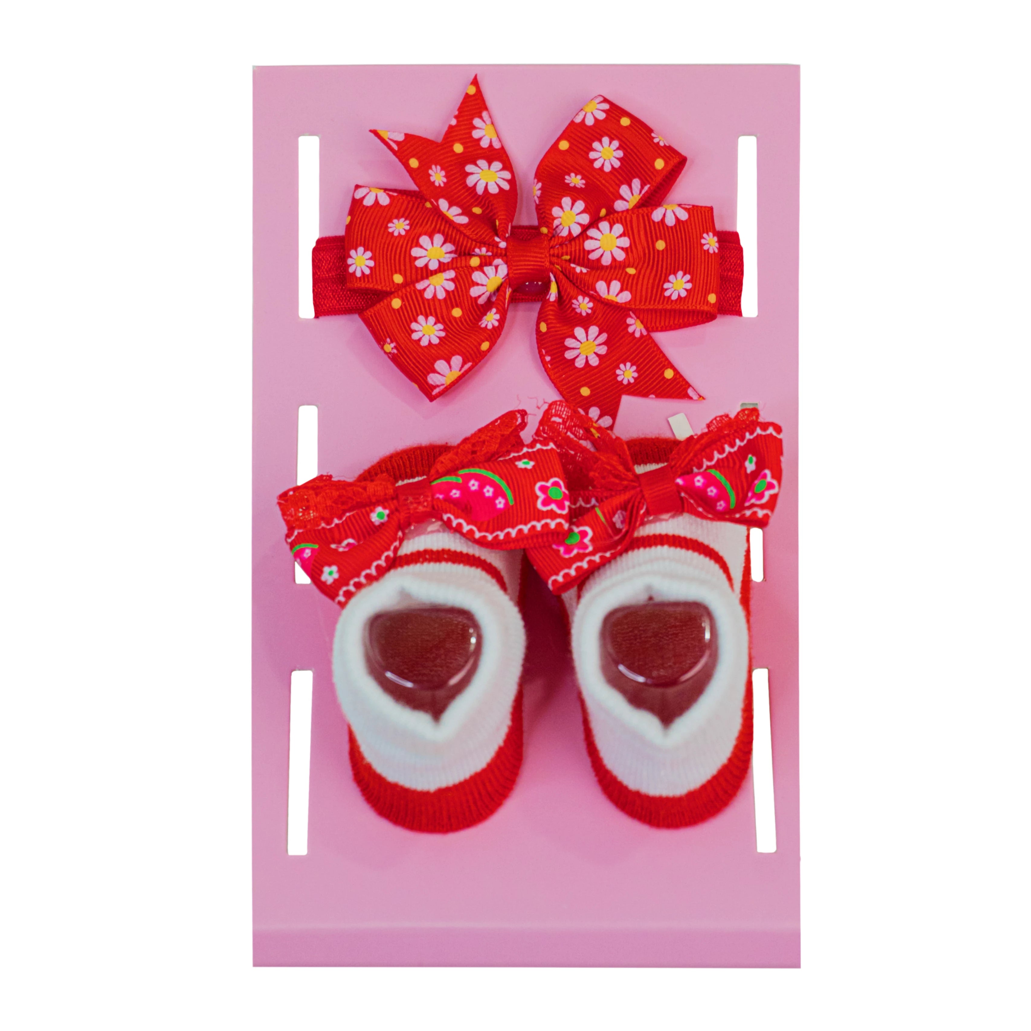 Hairband and Booties Set