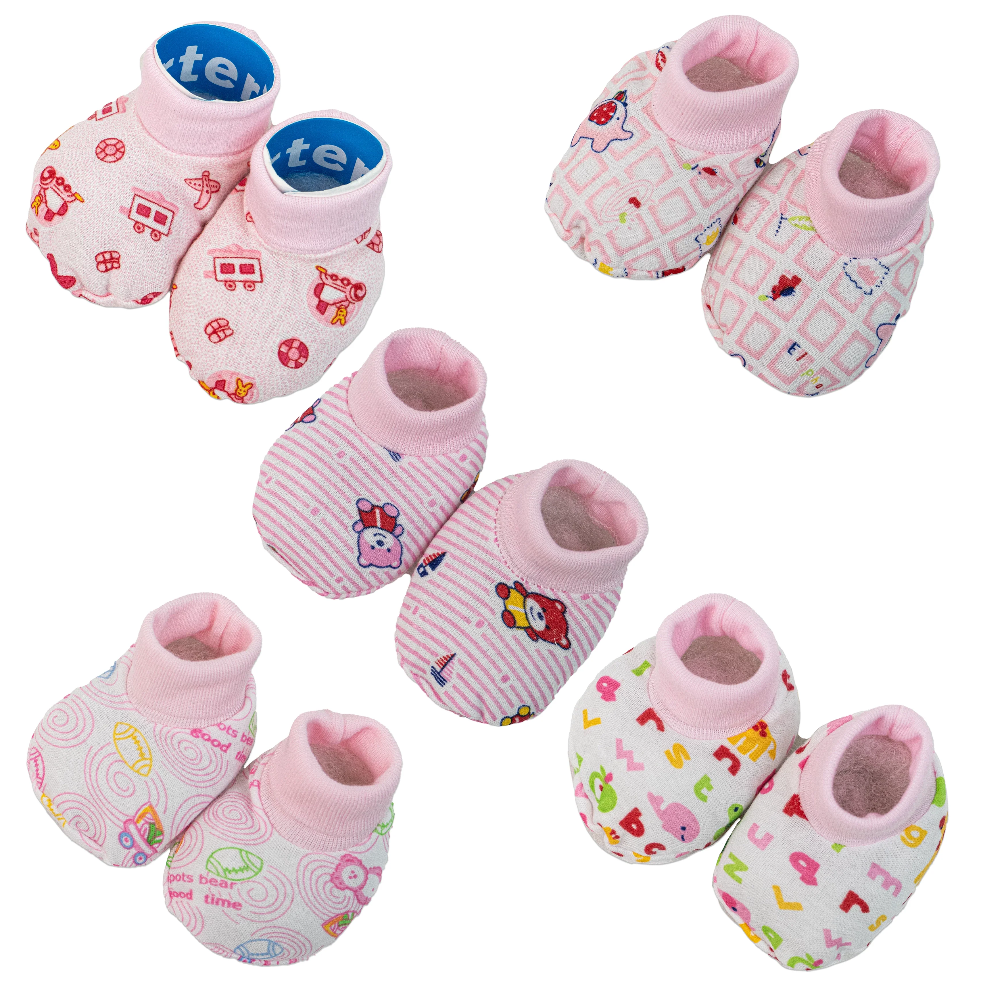 Carter Cotton Booties – Soft and Comfortable for Babies