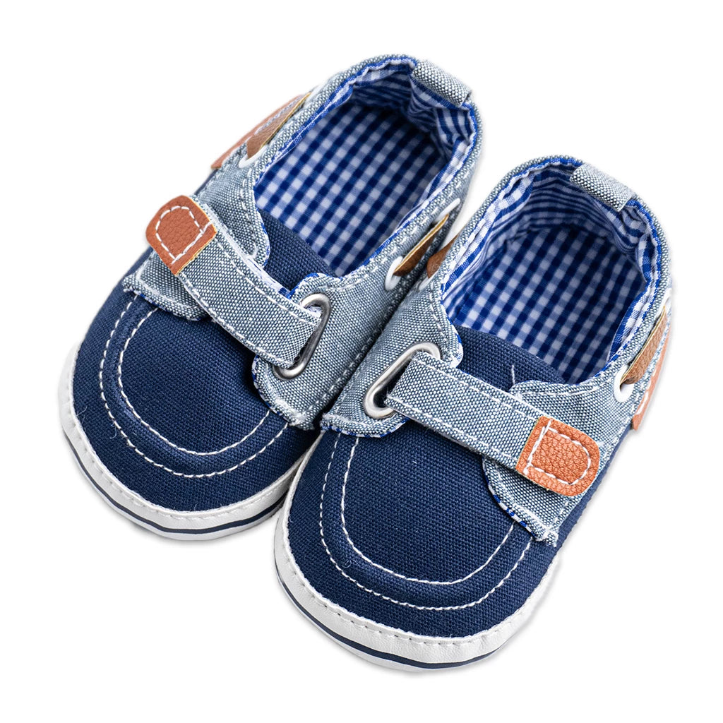 Baby Two Tone Sewn Sneakers