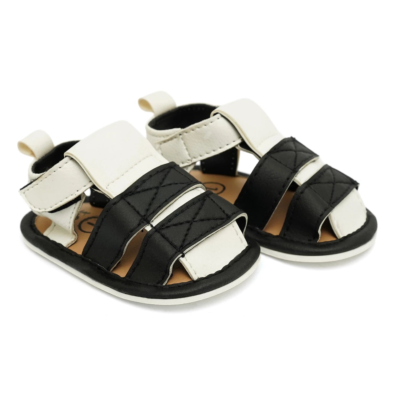 Kids’ Stylish Sandals – Black & Gray