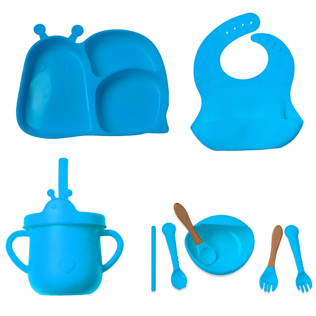 Silicone Cutlery Set – Safe and Durable for Kids