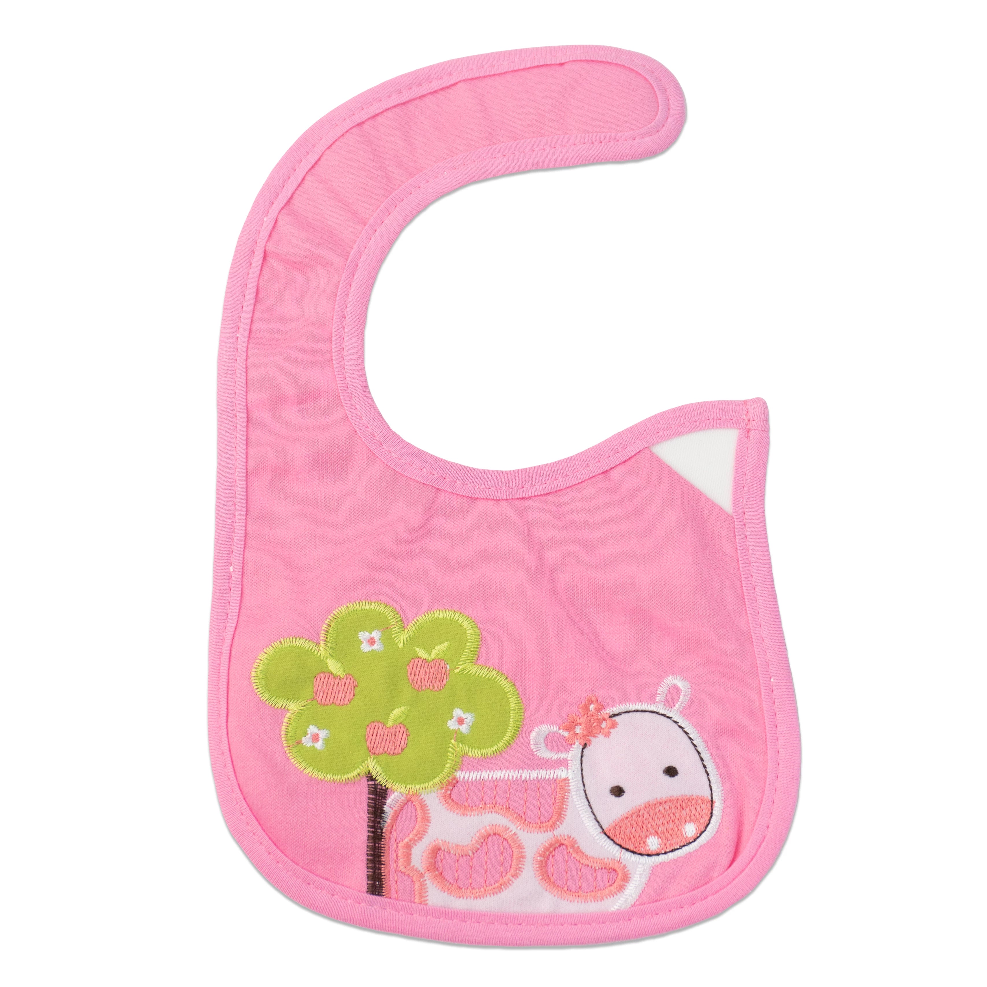 Side Velcro Cotton Baby Bib – Cute and Stylish