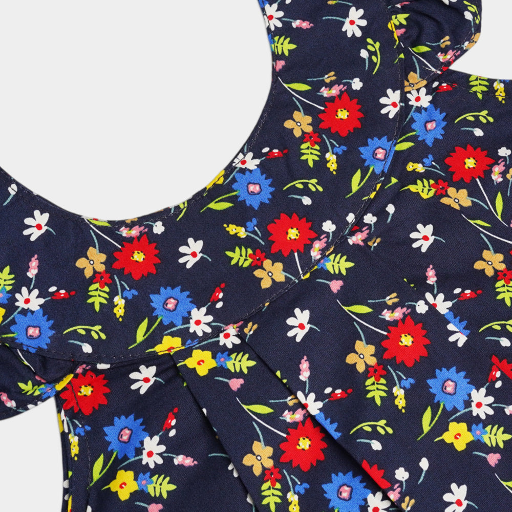 Girl Frock with Shorts and Bow