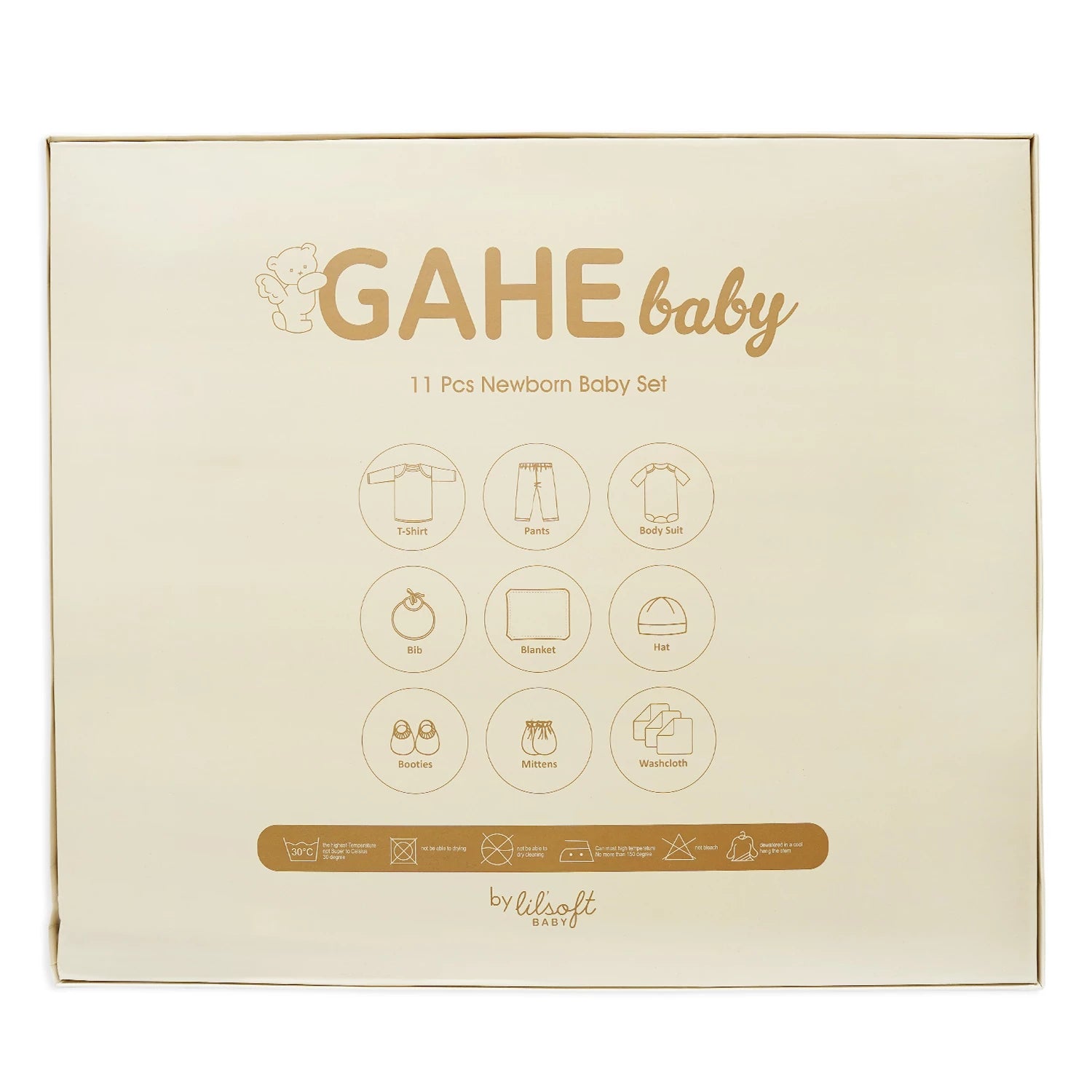 Newborn Baby Gift Set – 10 Pcs (GAHE Bear Theme)