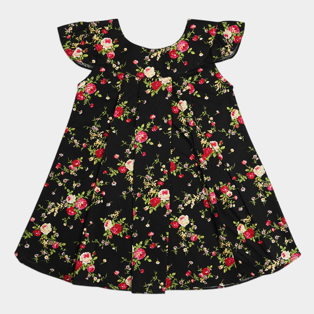 Girl Frock with Shorts and Bow