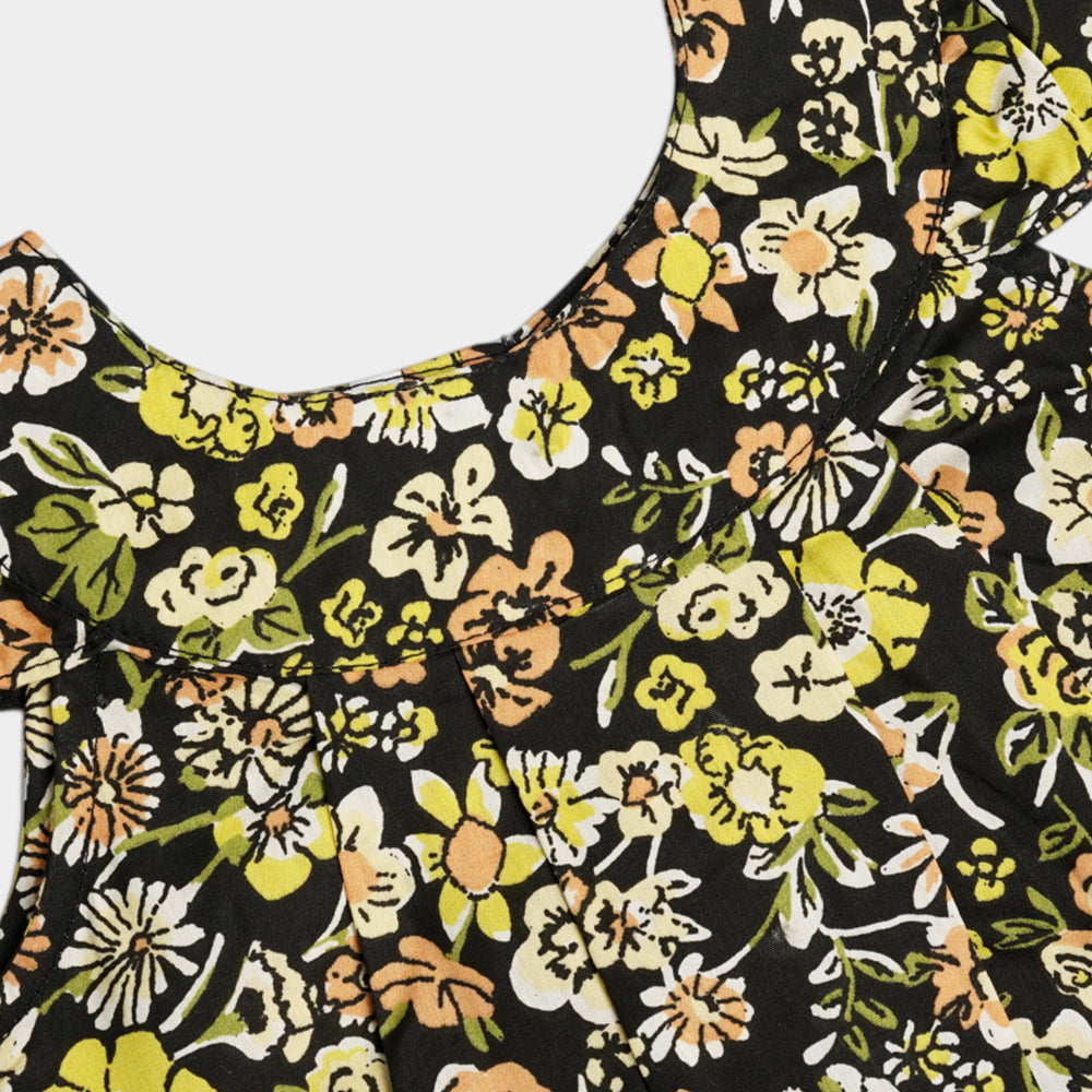 Girl Frock with Shorts and Bow