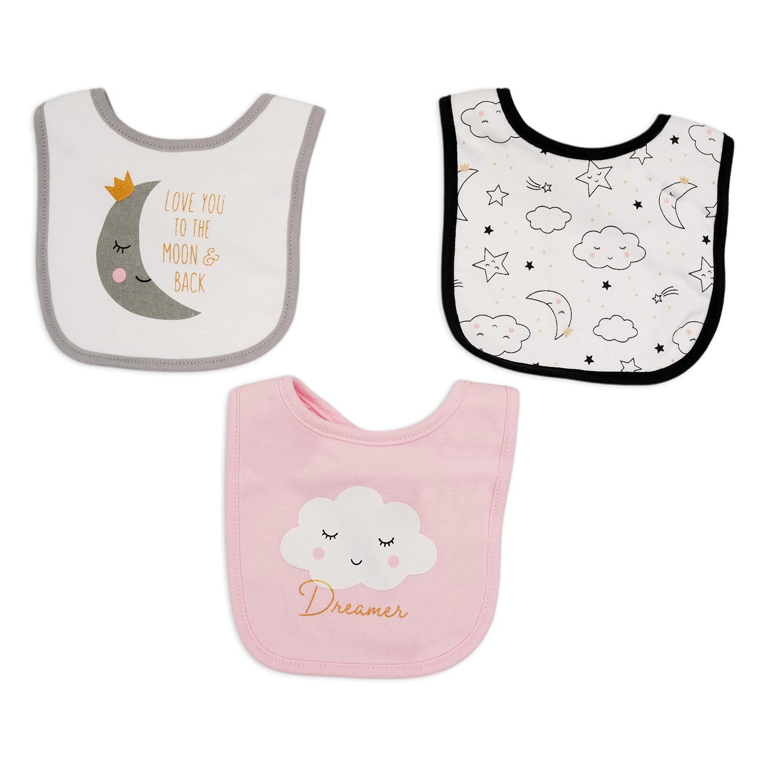 Aifeier 3 Bibs & 2 Socks Set