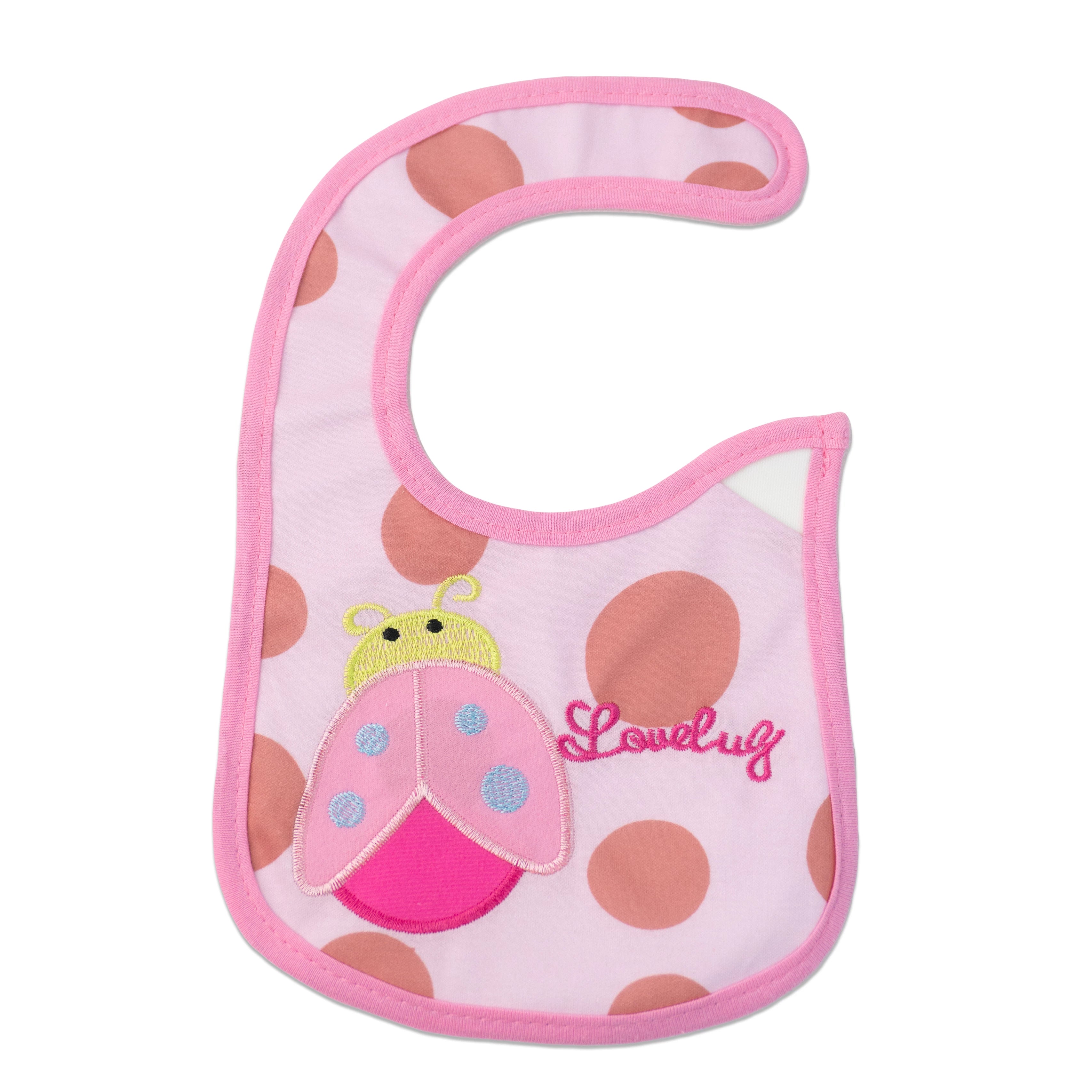 Side Velcro Cotton Baby Bib – Cute and Stylish