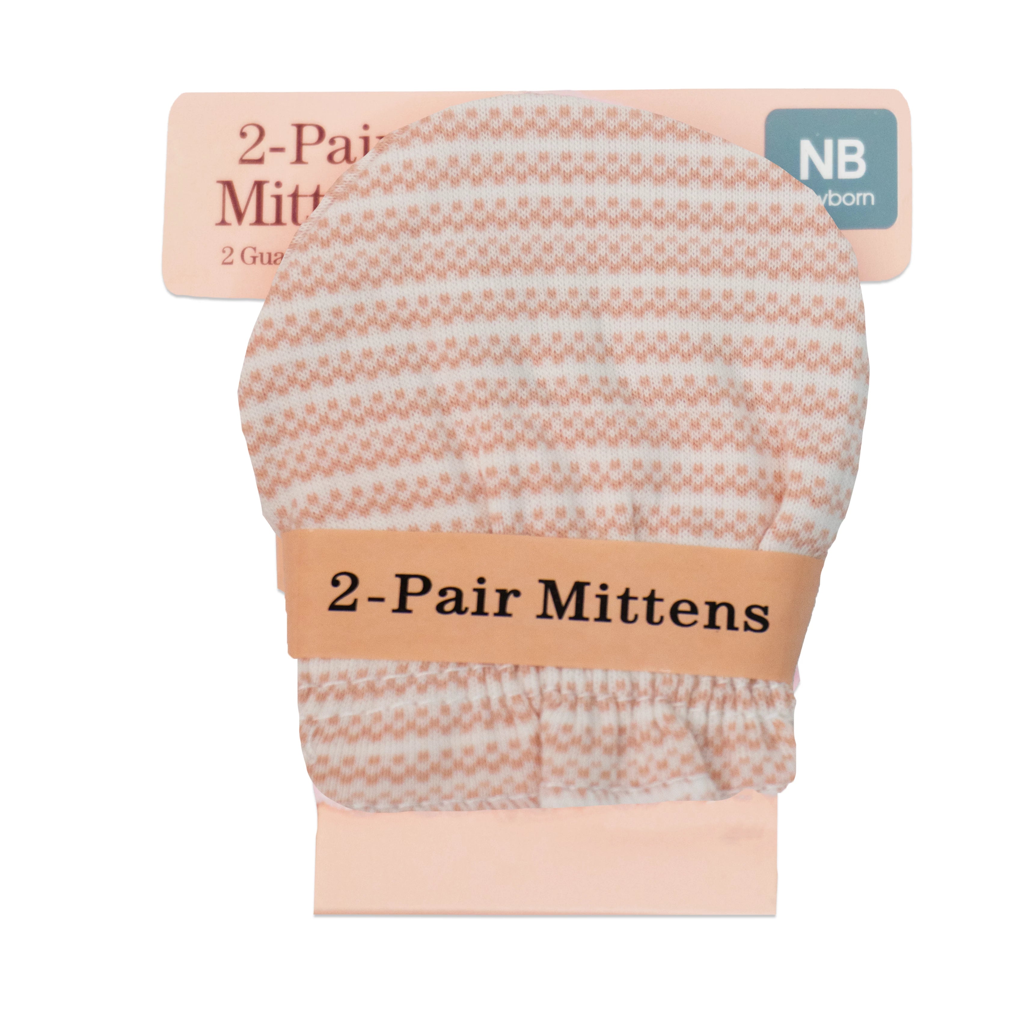 Baby Cotton Mittens Pack of 2