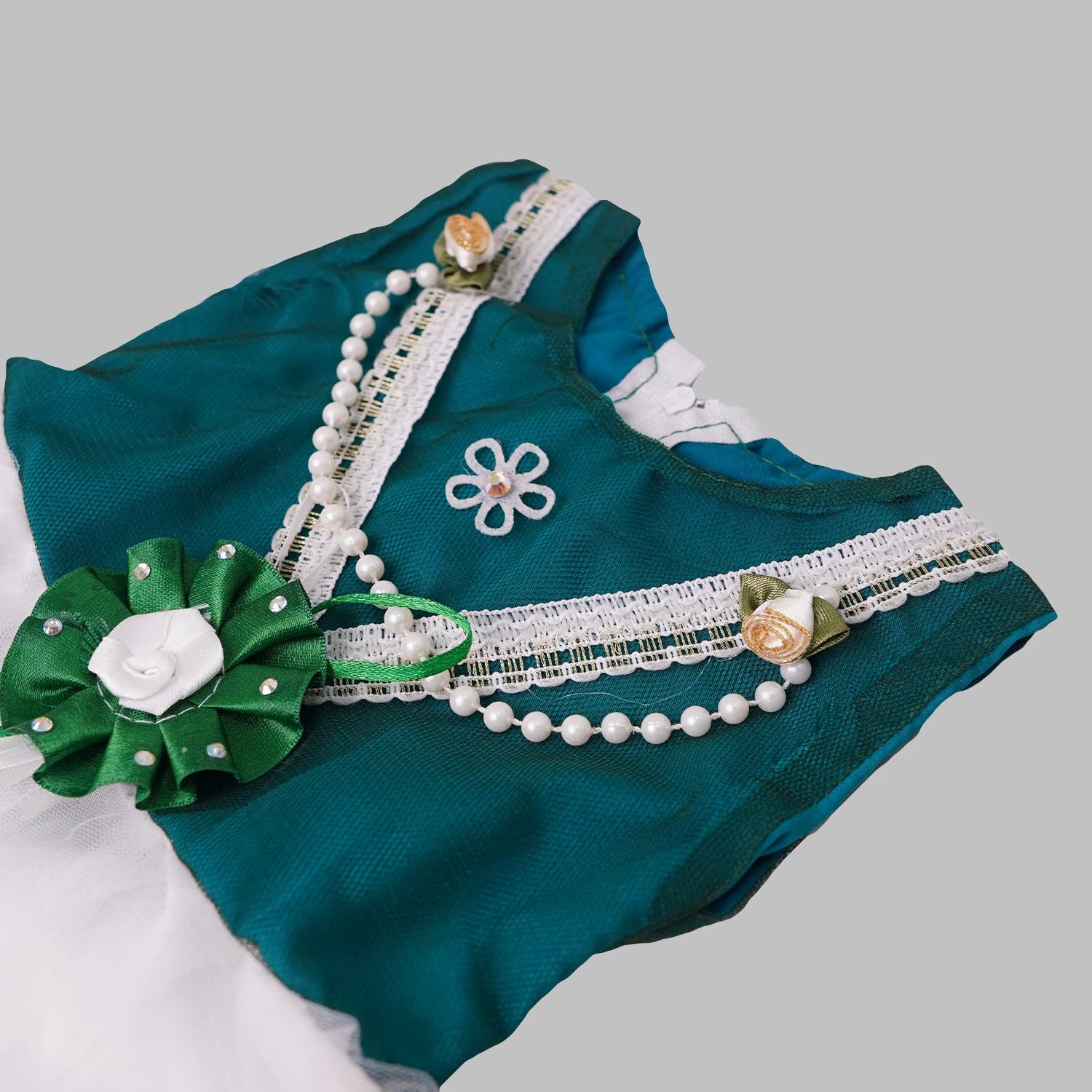 14th August Newborn Frock with Matching Sandals