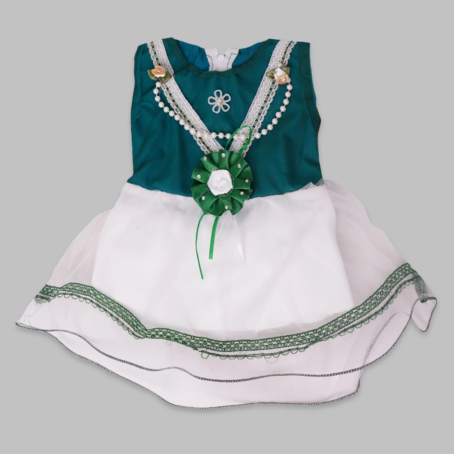 14th August Newborn Frock with Matching Sandals