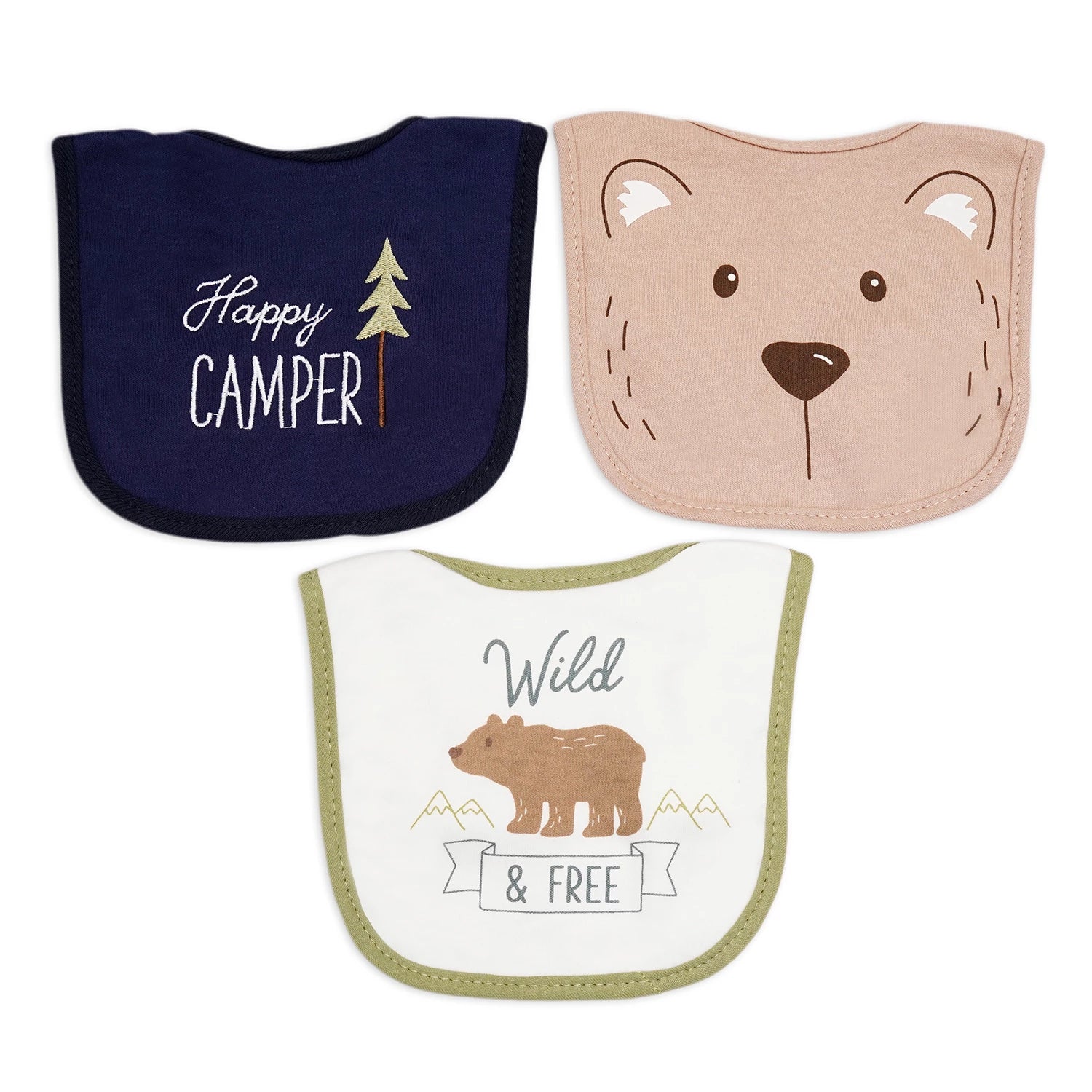 Aifeier 3 Bibs & 2 Socks Set