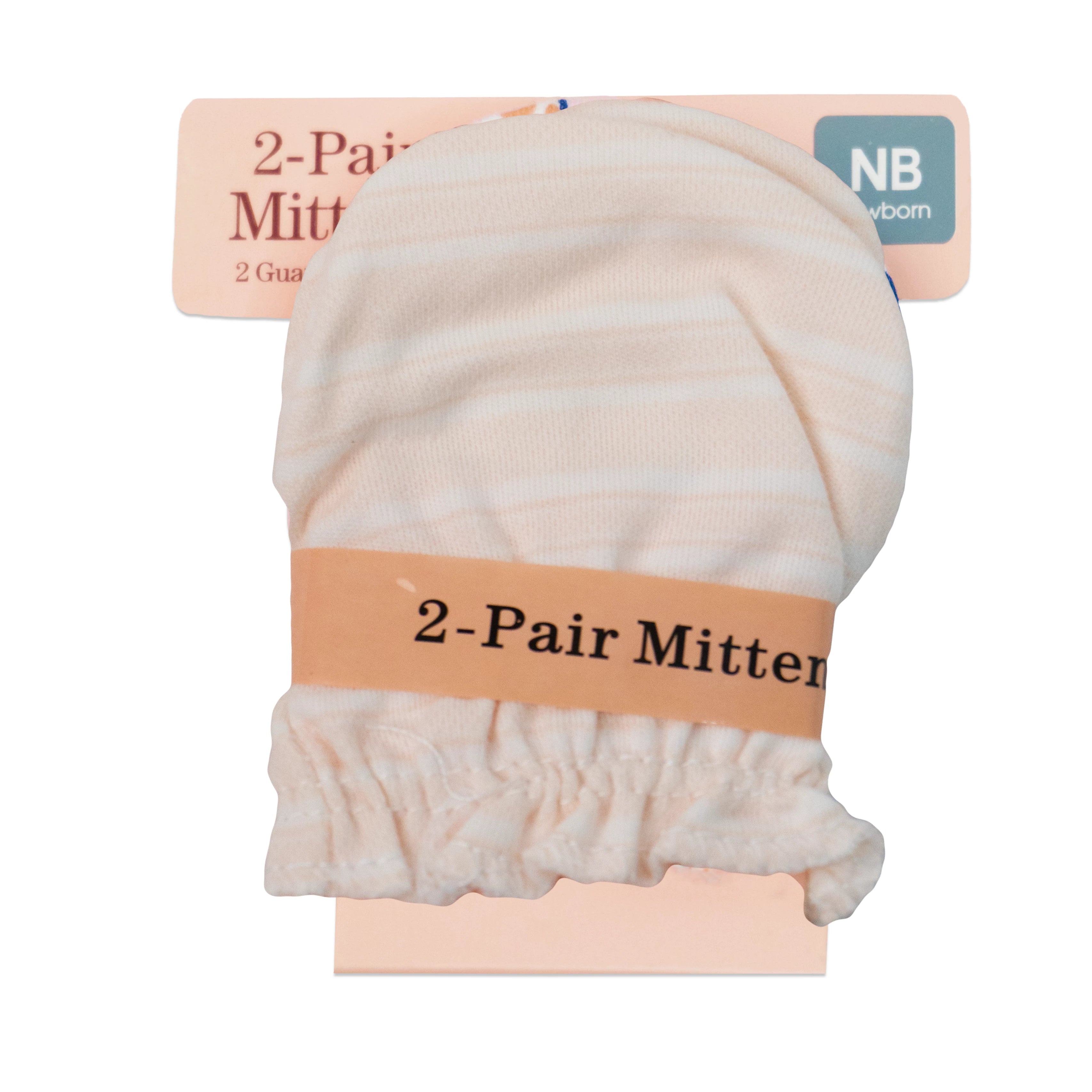 Baby Cotton Mittens Pack of 2