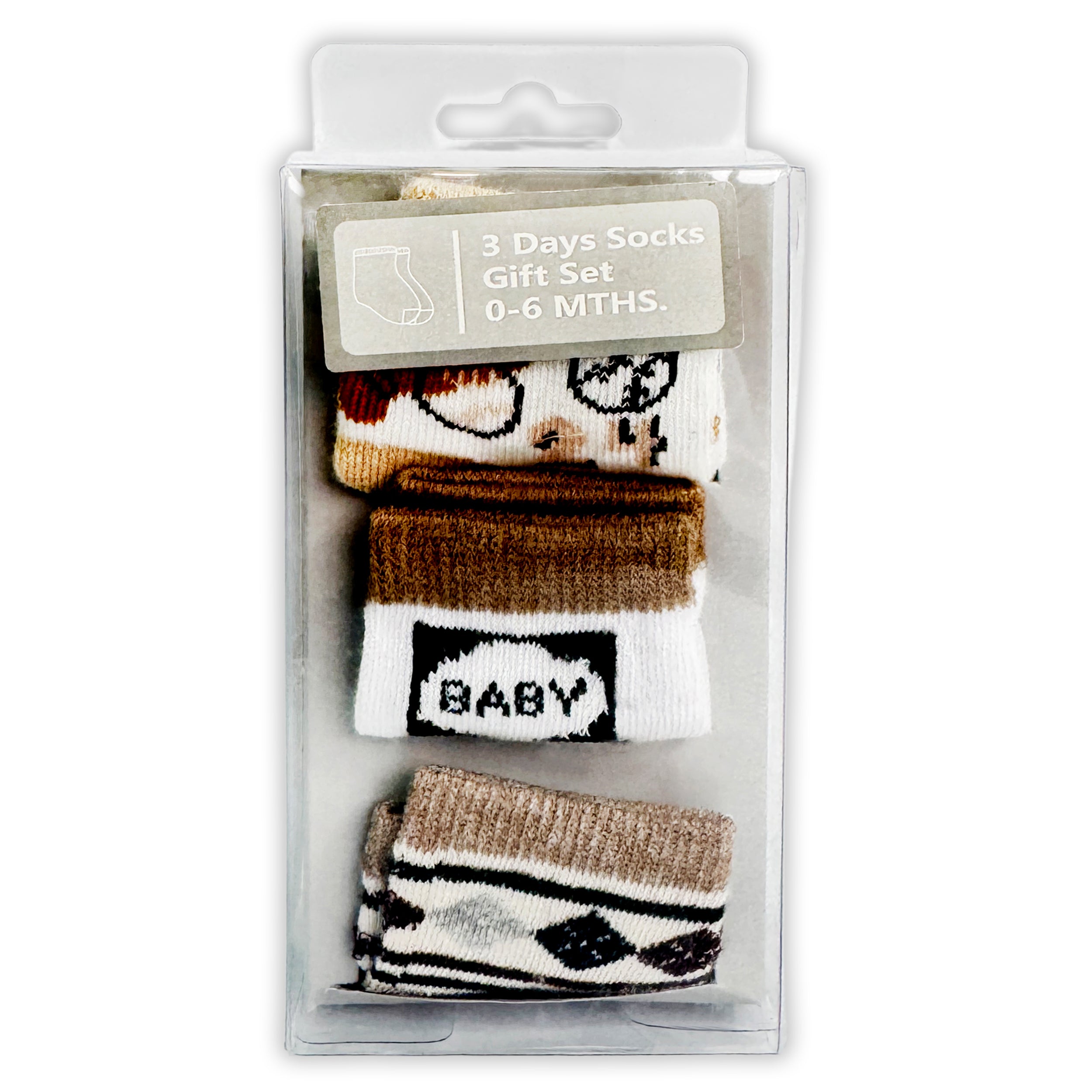 Baby Socks Pack of 3  - Gift Set