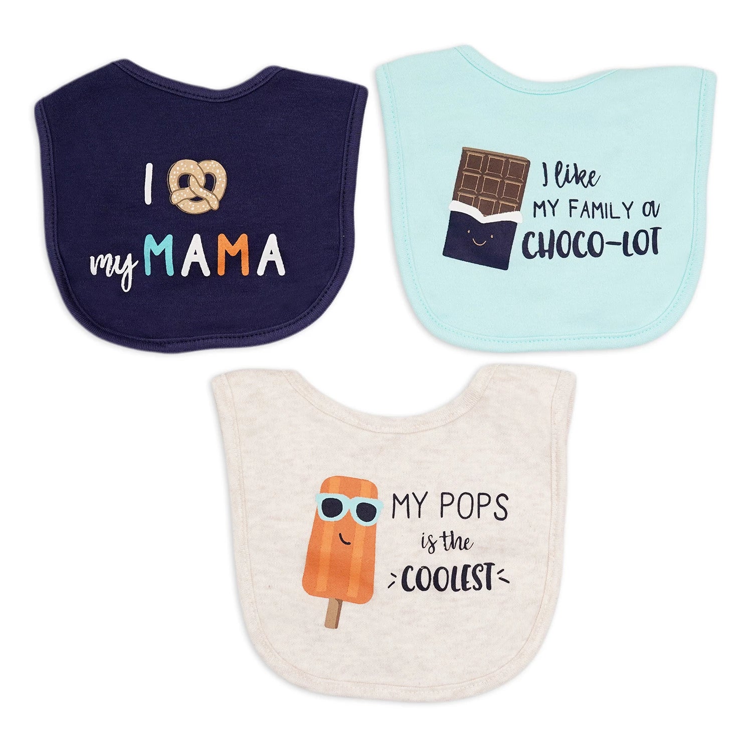 Aifeier 3 Bibs & 2 Socks Set