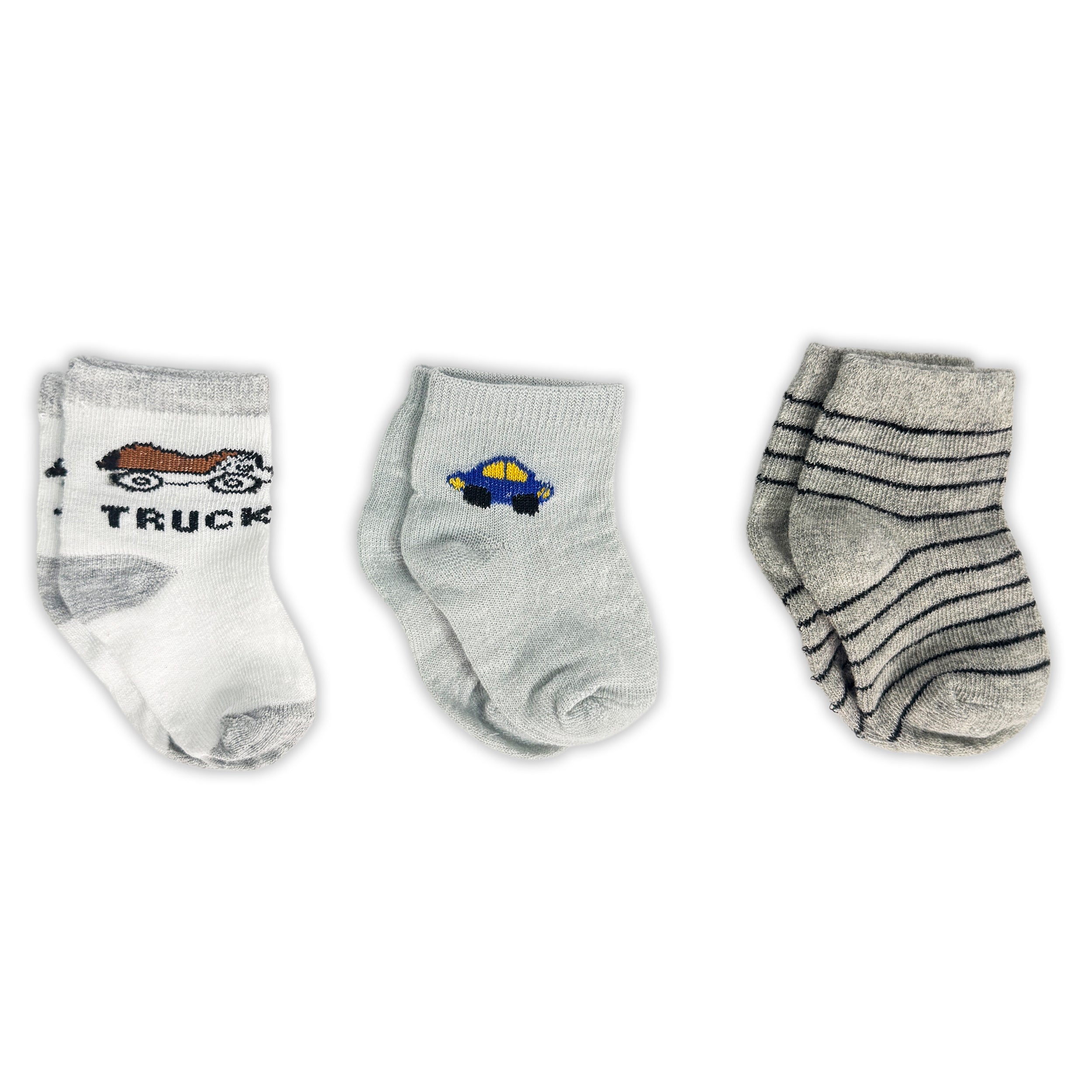 Baby Socks Pack of 3  - Gift Set