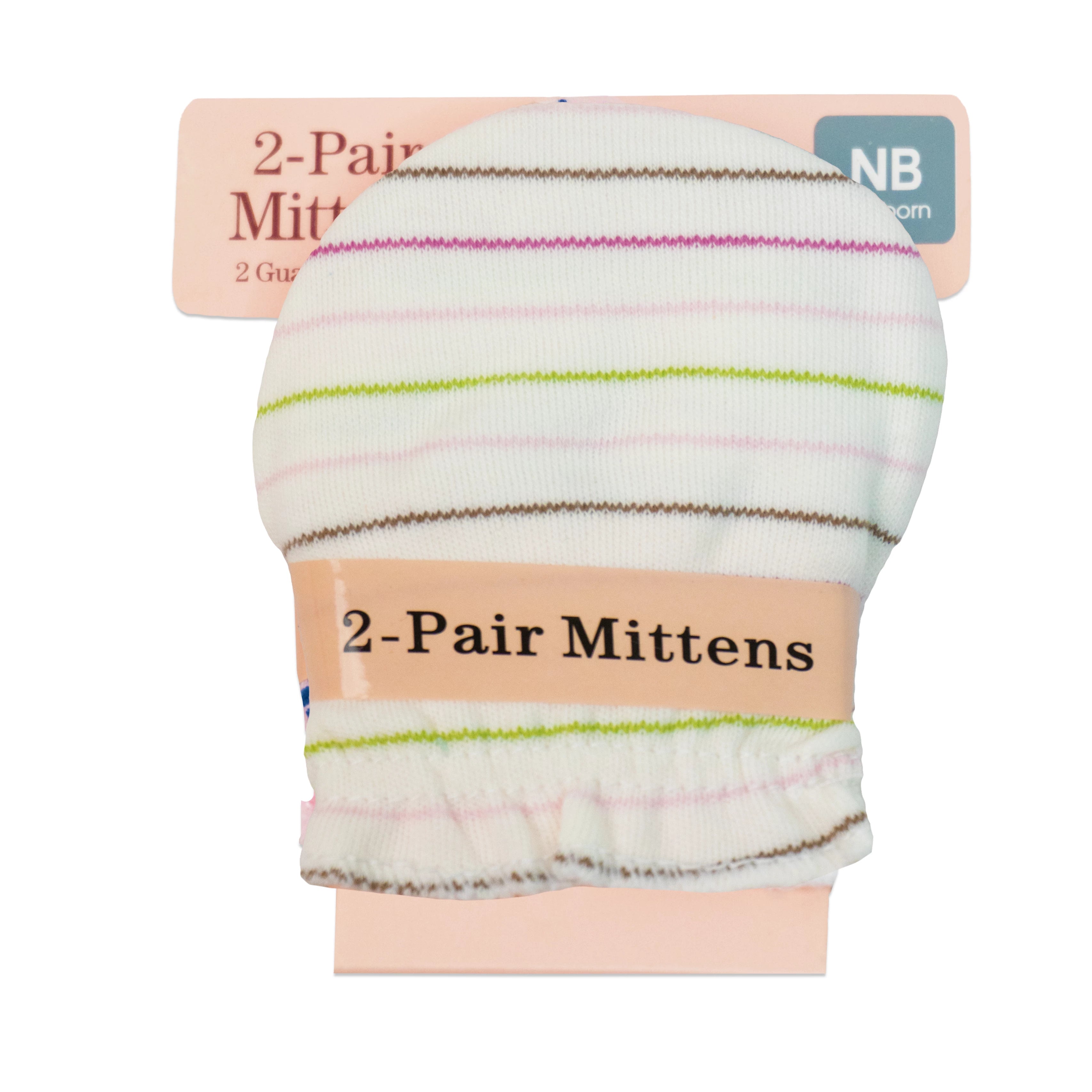 Baby Cotton Mittens Pack of 2