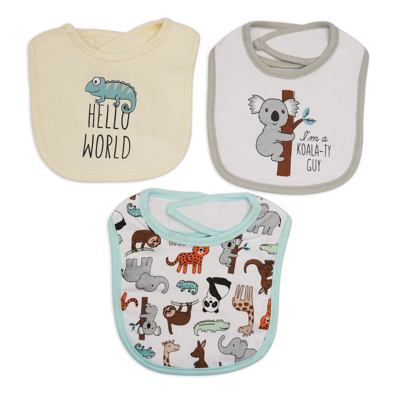 Aifeier 3 Bibs & 2 Socks Set