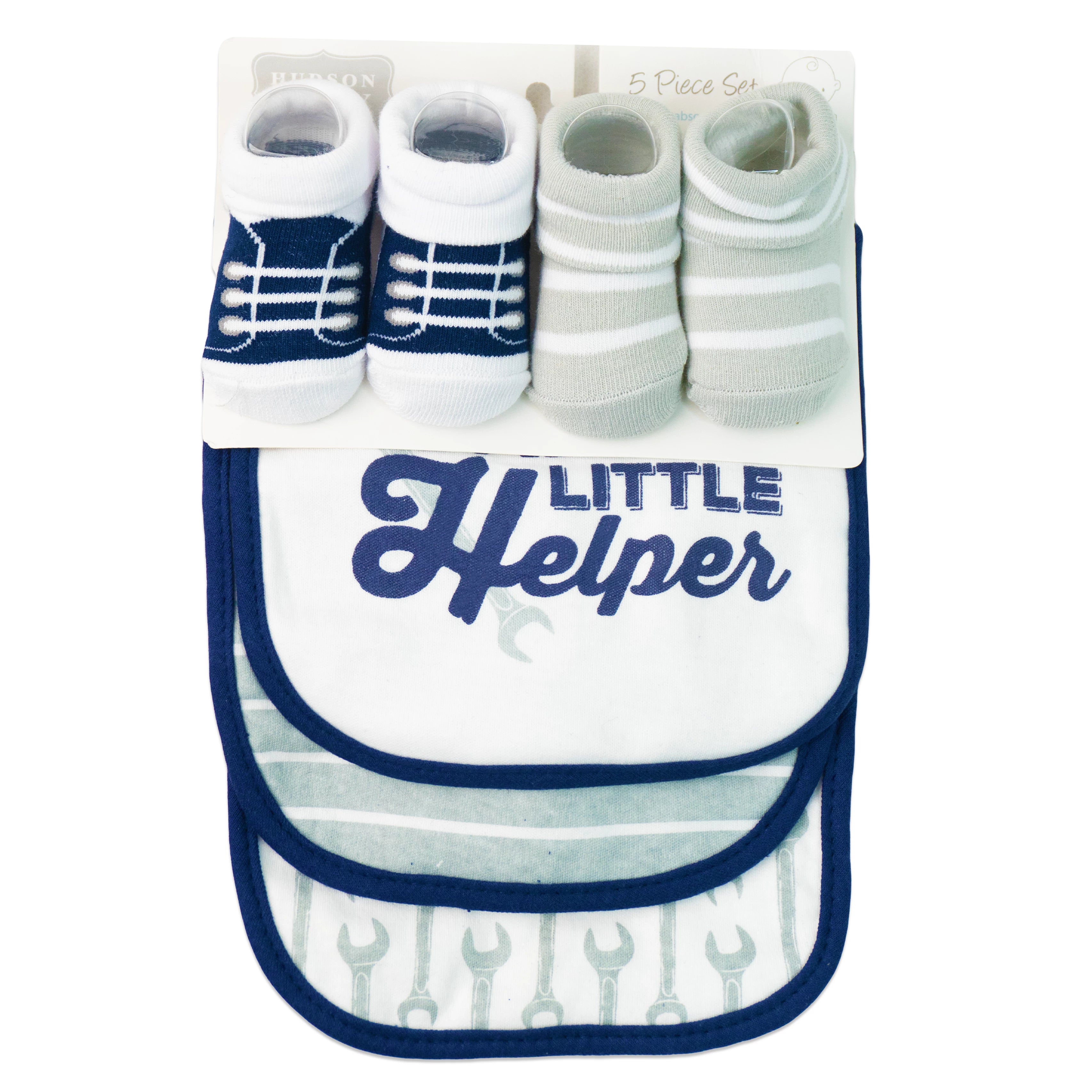 Daddy's Little Helper Bib & Booties Set