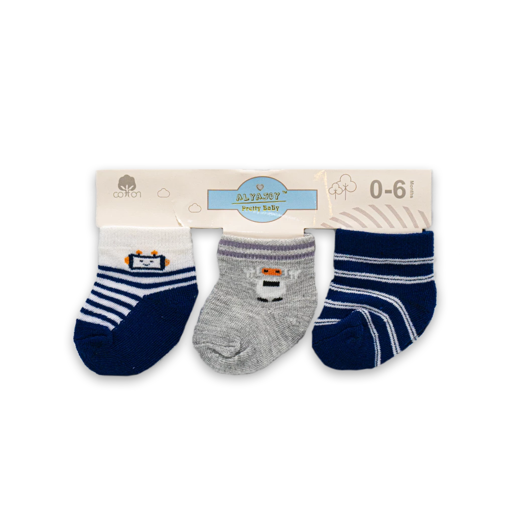 Alya Joy 3 Pair Socks Set