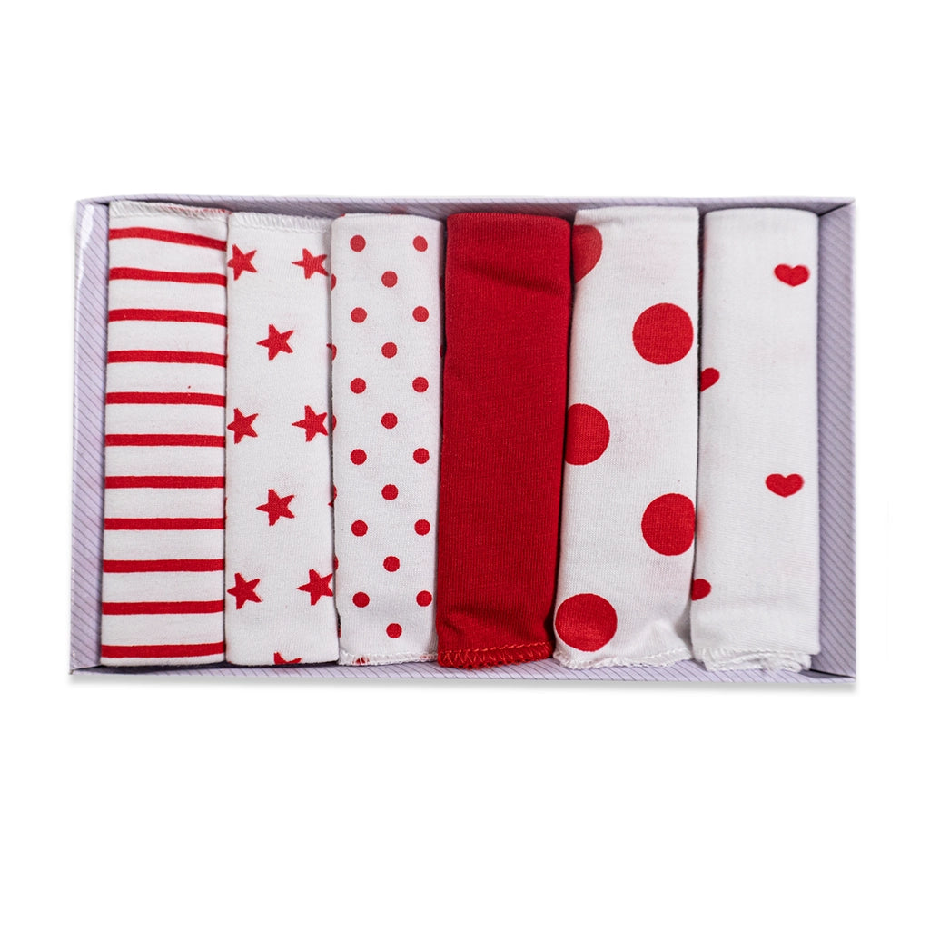 Sunnozy Face Towel 6Pcs Pack