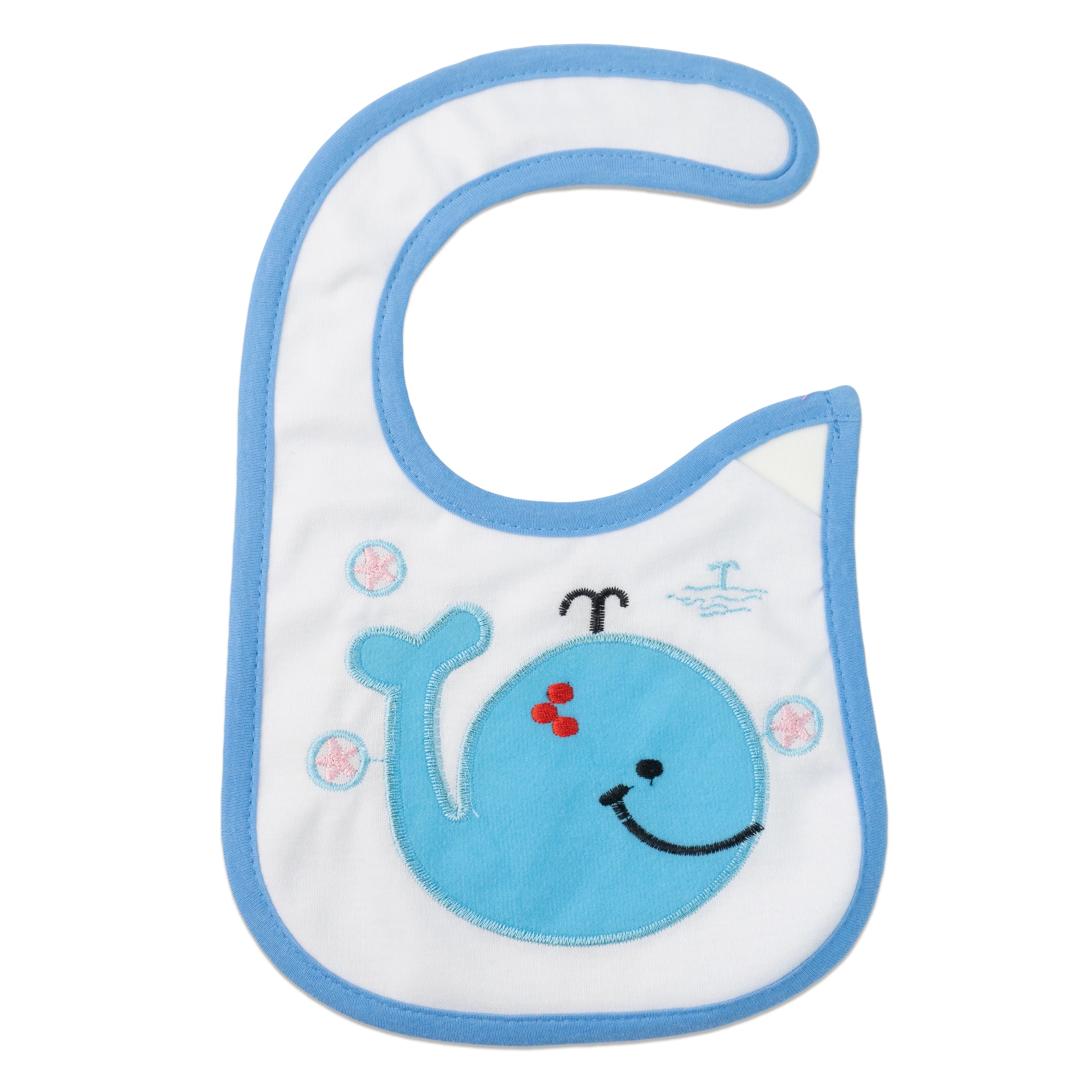 Side Velcro Cotton Baby Bib – Cute and Stylish