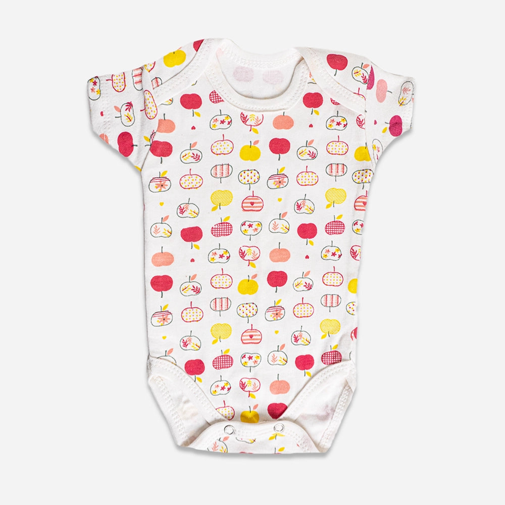 Tiny Toons Baby Body Suits Pack of 5 Half Sleeve