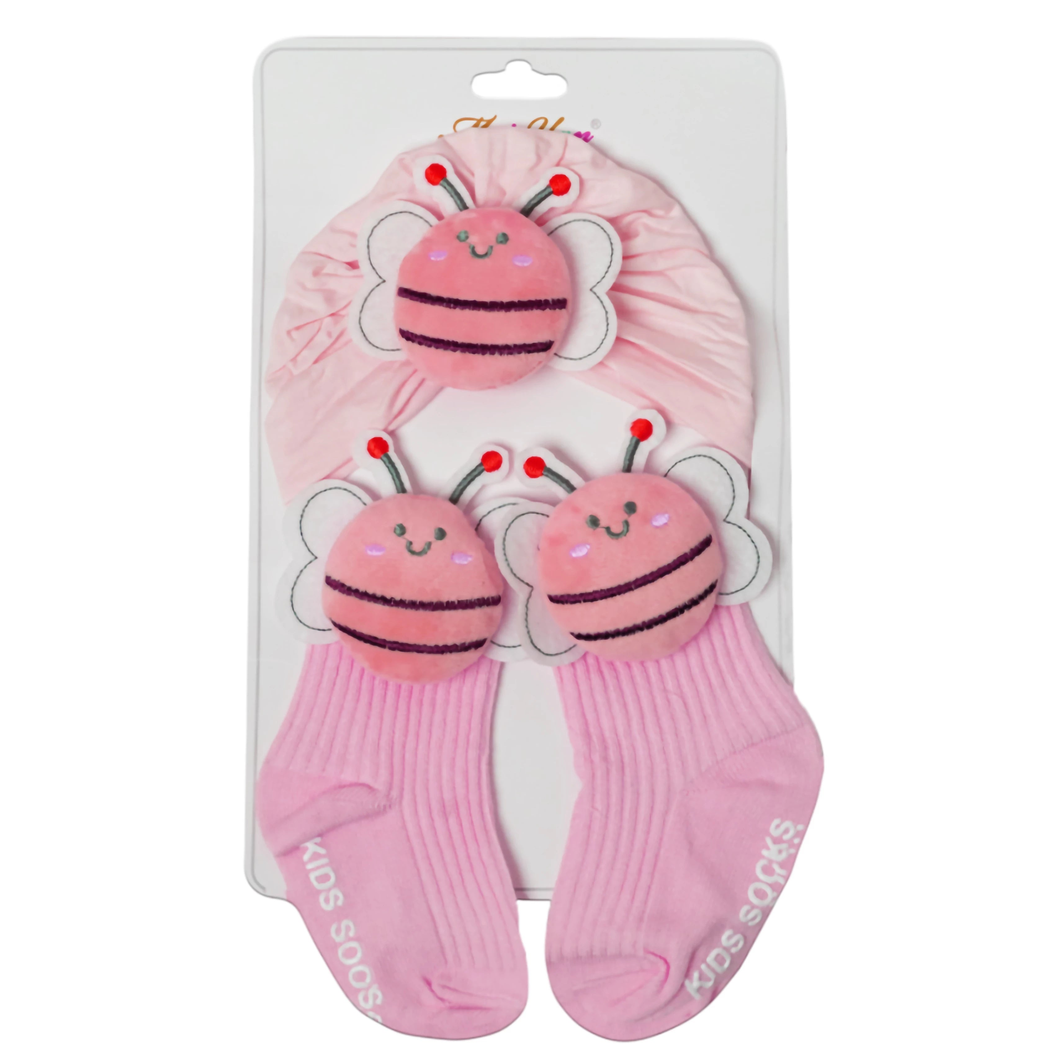 Bee Socks and Cap Set