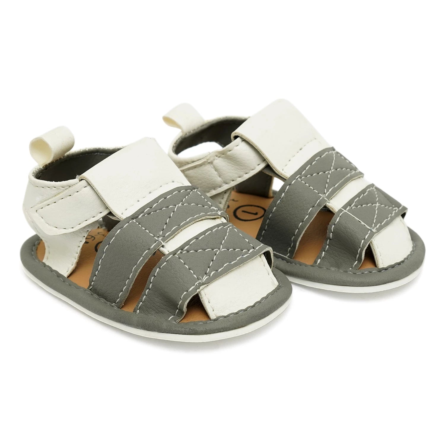 Kids’ Stylish Sandals – Black & Gray