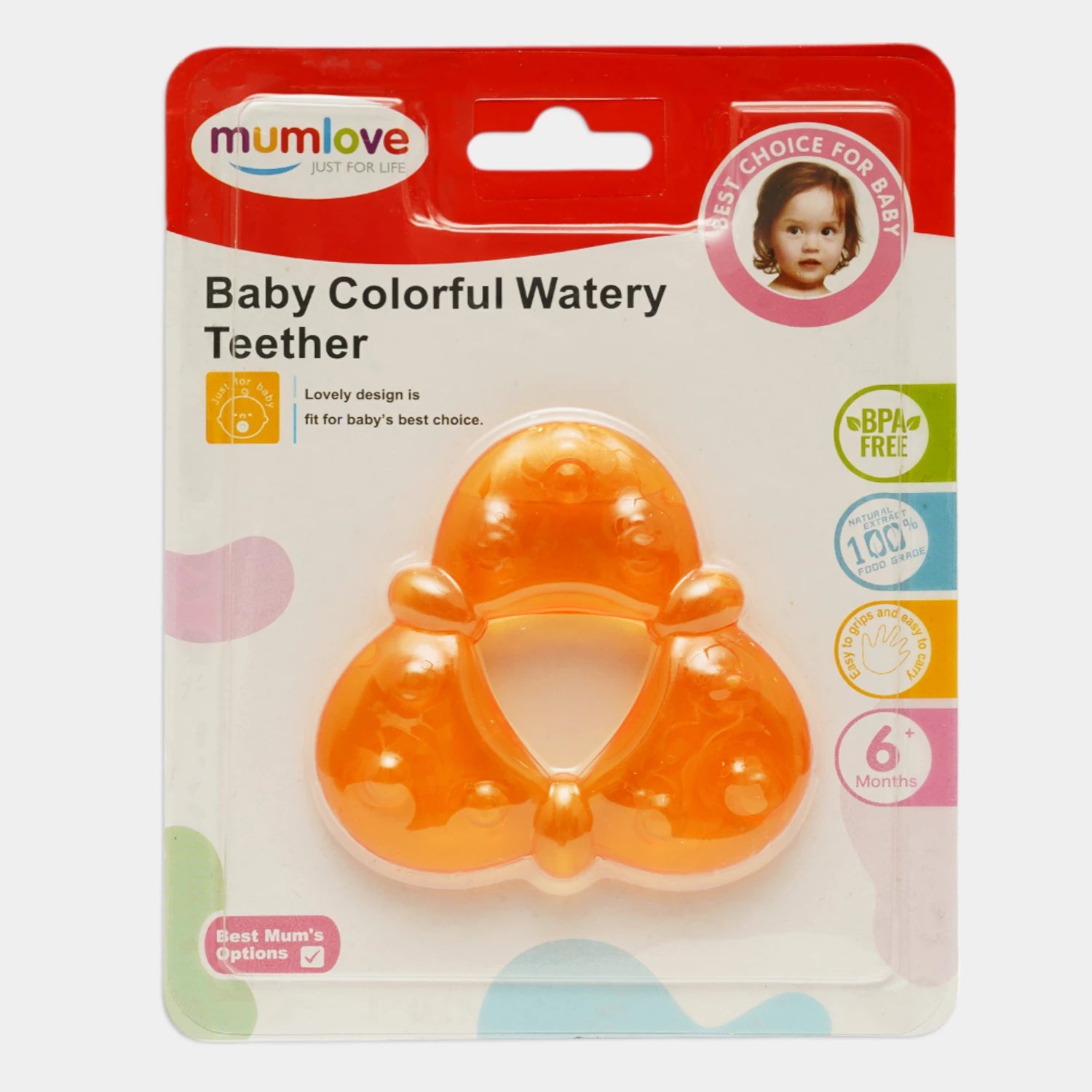 Mum Love Water-Filled Baby Teether