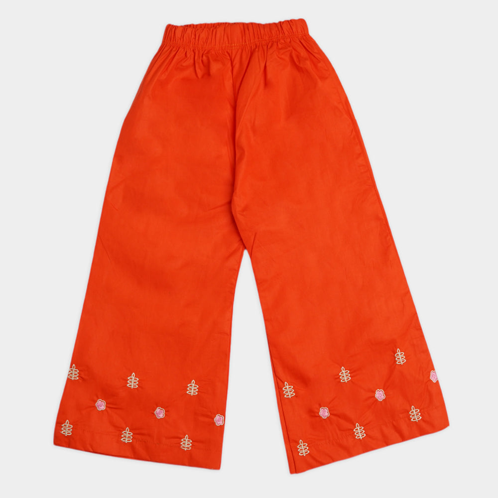 Girl Embroidery Suit
