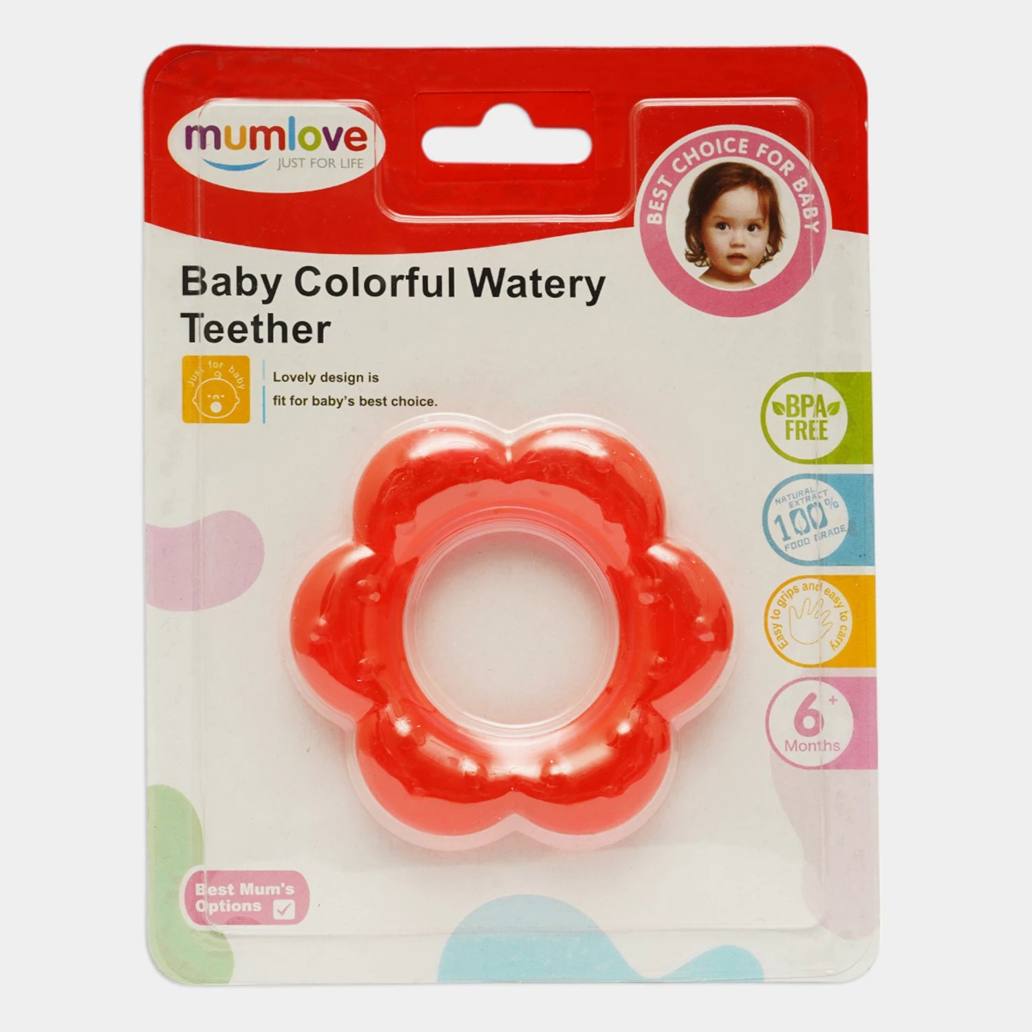 Mum Love Water-Filled Baby Teether