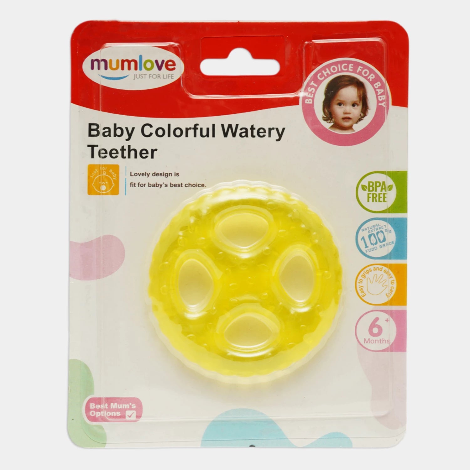 Mum Love Water-Filled Baby Teether