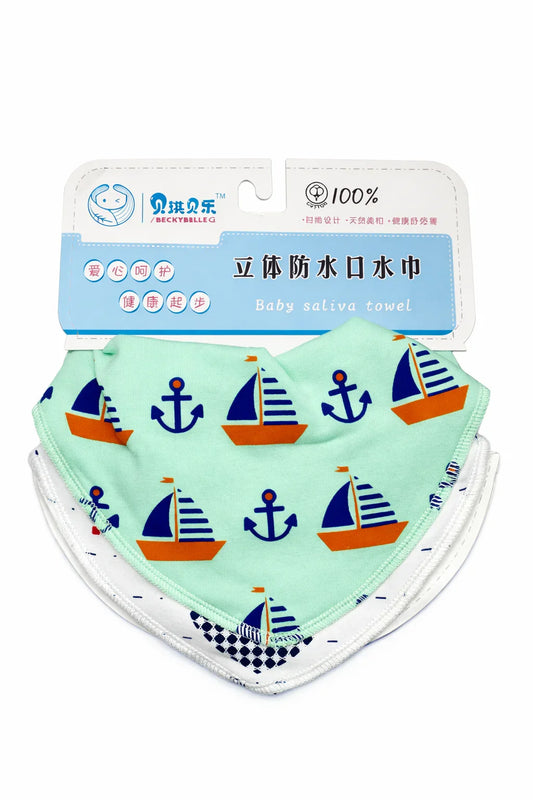 Baby Bib Waterproof Saliva Towel – Soft Drool Bib for Newborn Pakistan