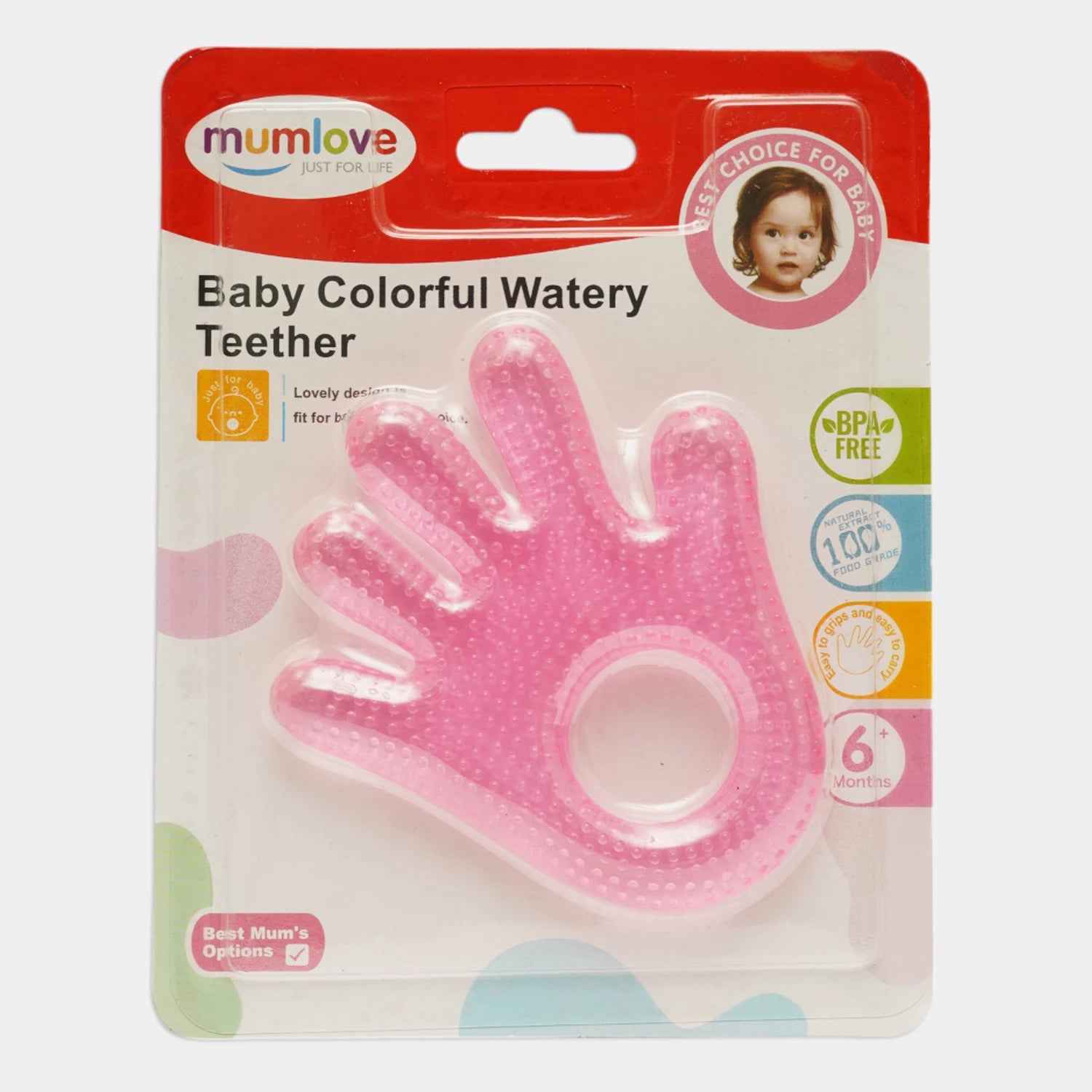 Mum Love Water-Filled Baby Teether