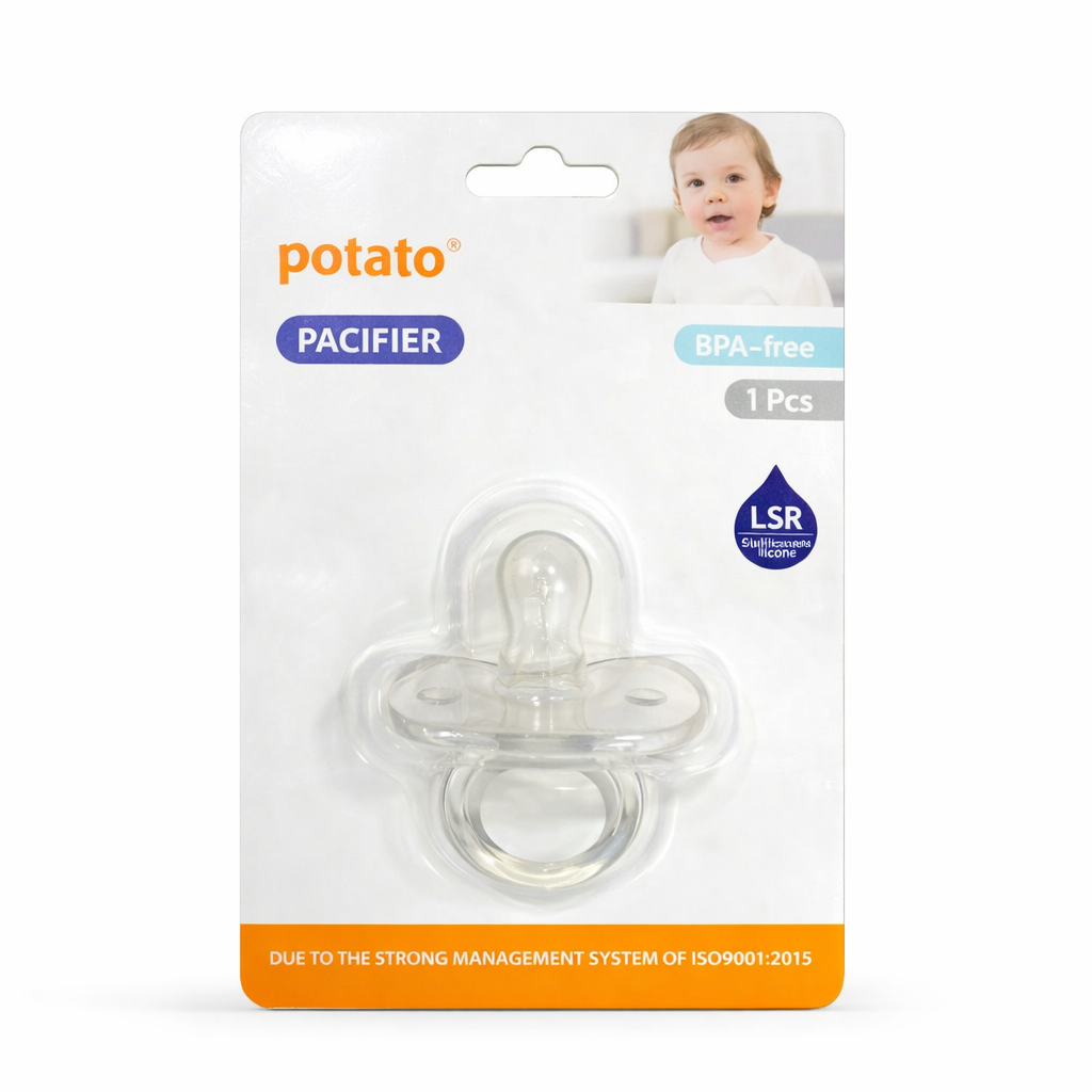 Baby Silicone Pacifier BPA-Free | Soft Newborn Soother | 0–6 Months