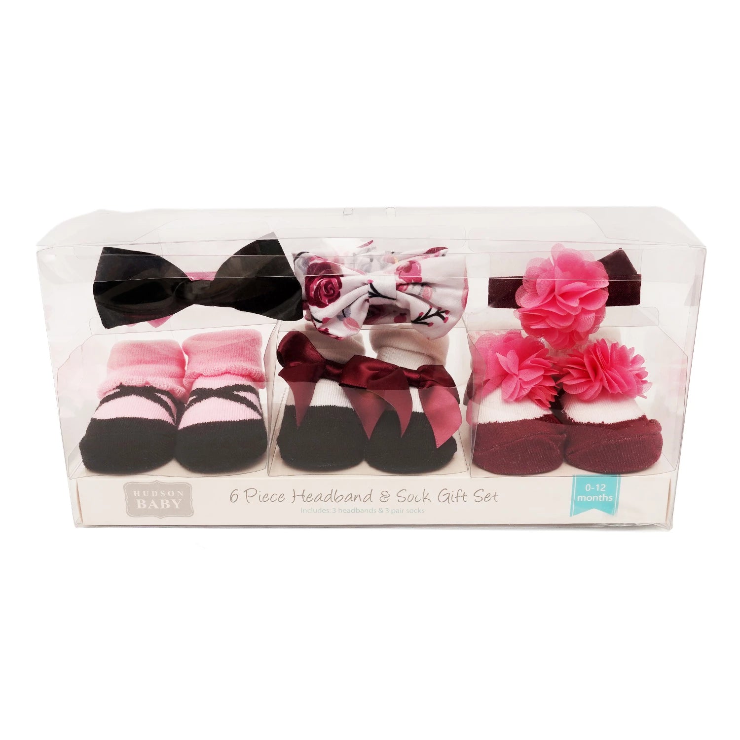 Hudson Baby 3 Pair Socks Set