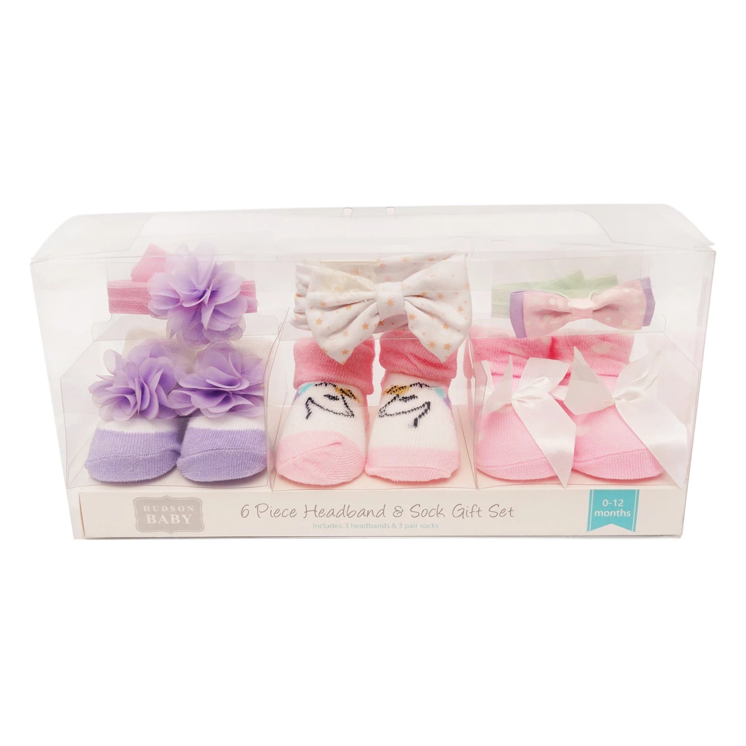 Hudson Baby 3 Pair Socks Set