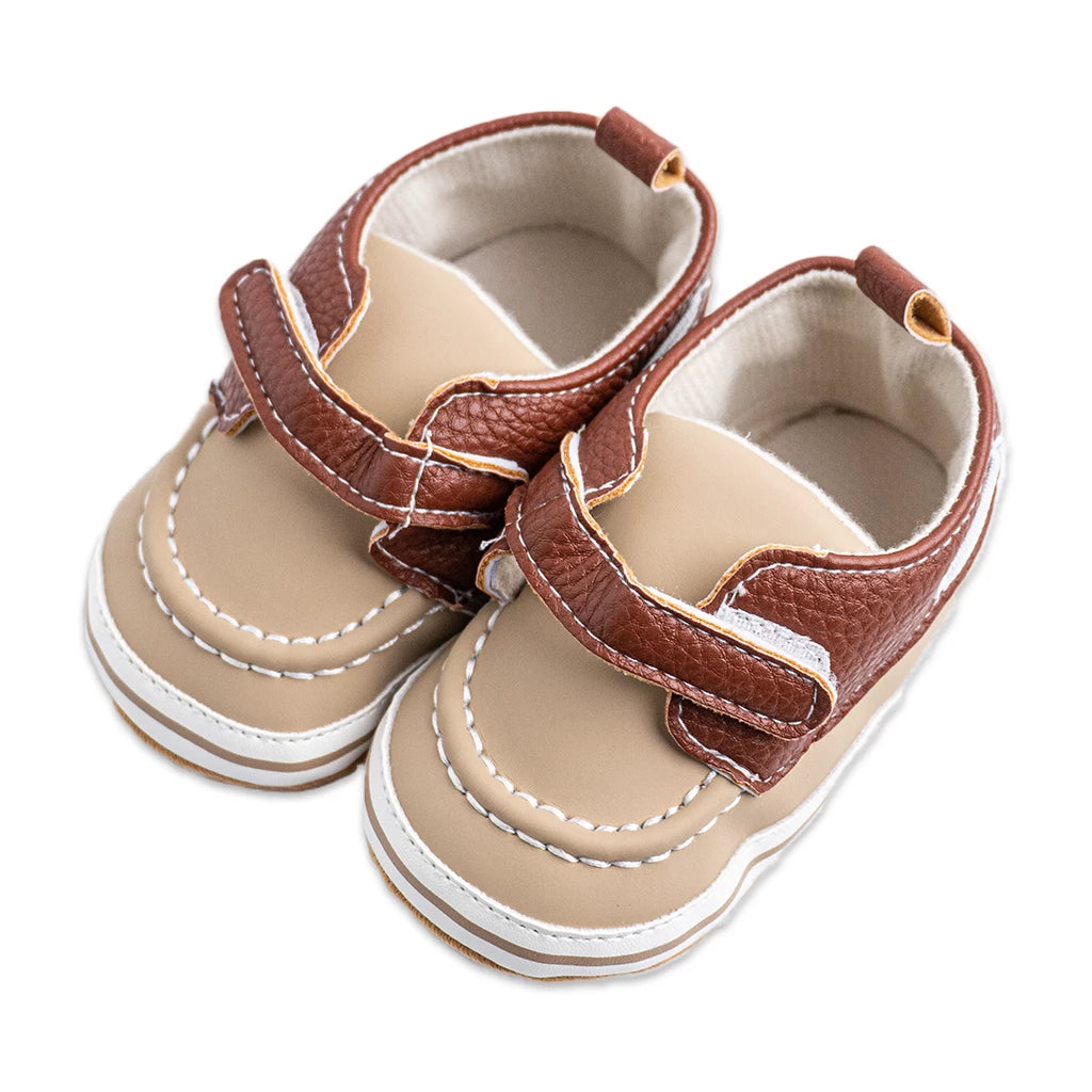 Baby Two Tone Sewn Sneakers