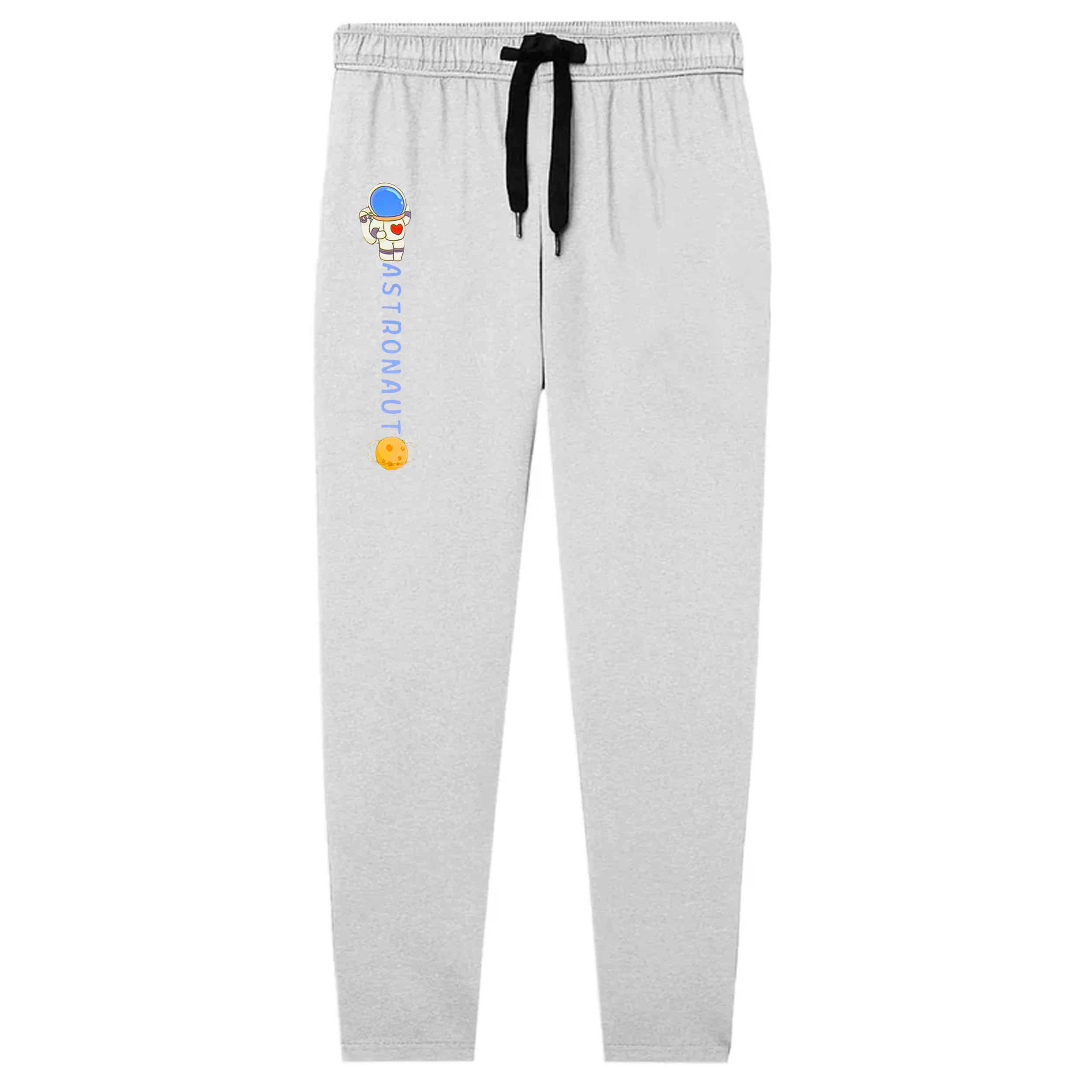 Kids Jersey Cotton Sticker Trousers – Gray