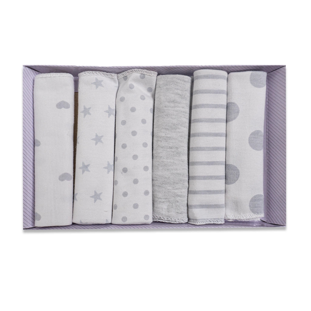 Sunnozy Face Towel 6Pcs Pack