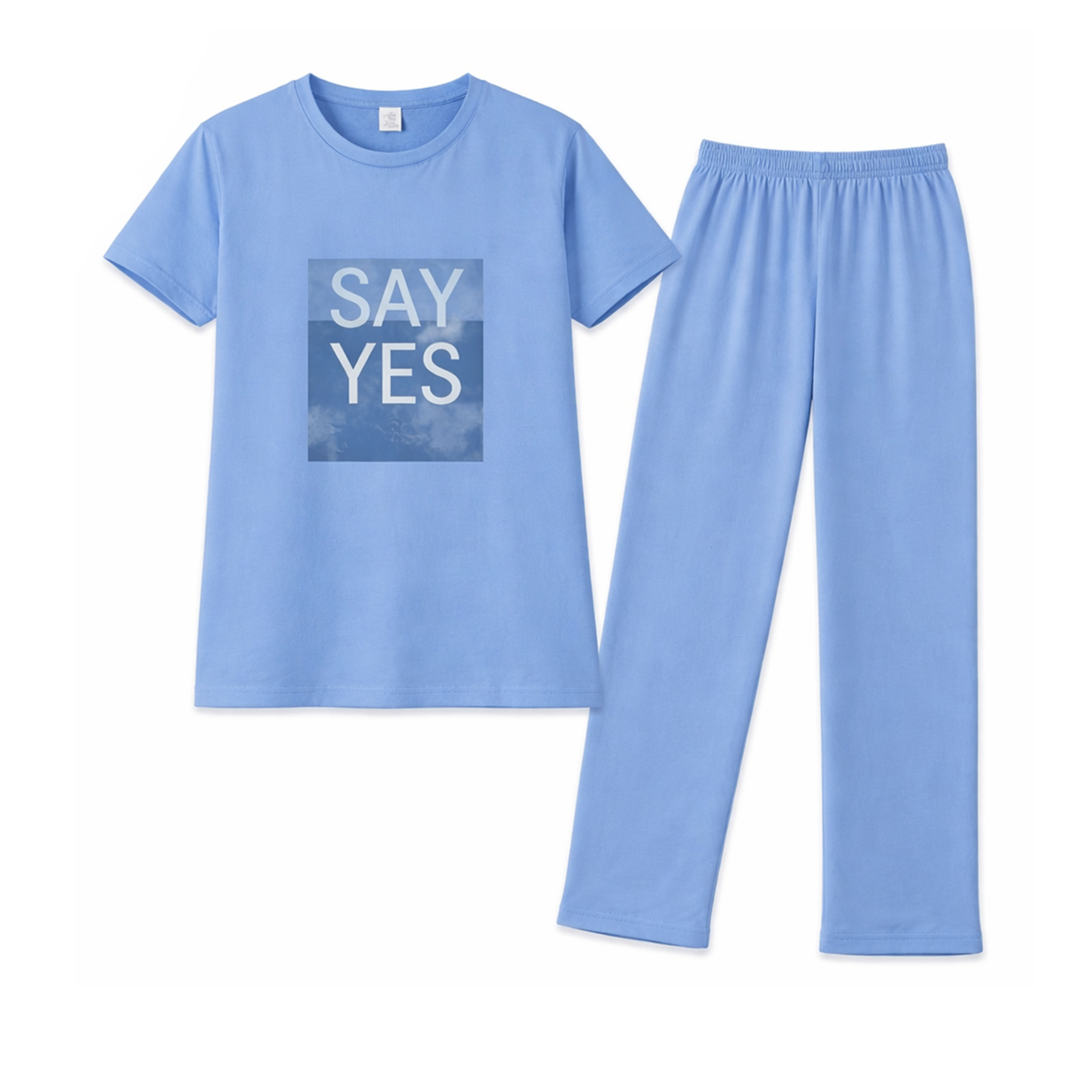 Women’s Summer Tracksuit Pack of 2 – Soft Cotton T-Shirt & Trouser Set