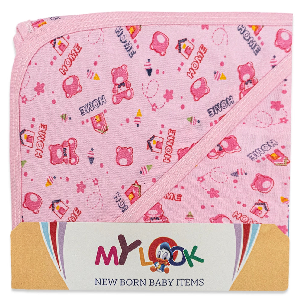 Hooded Wrapping Sheet | Soft & Cozy Baby Wrap with Attached Hood