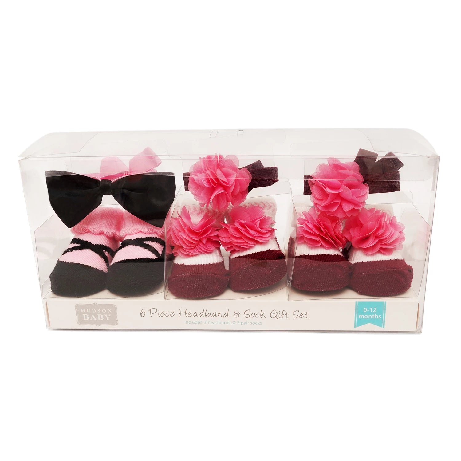 Hudson Baby 3 Pair Socks Set